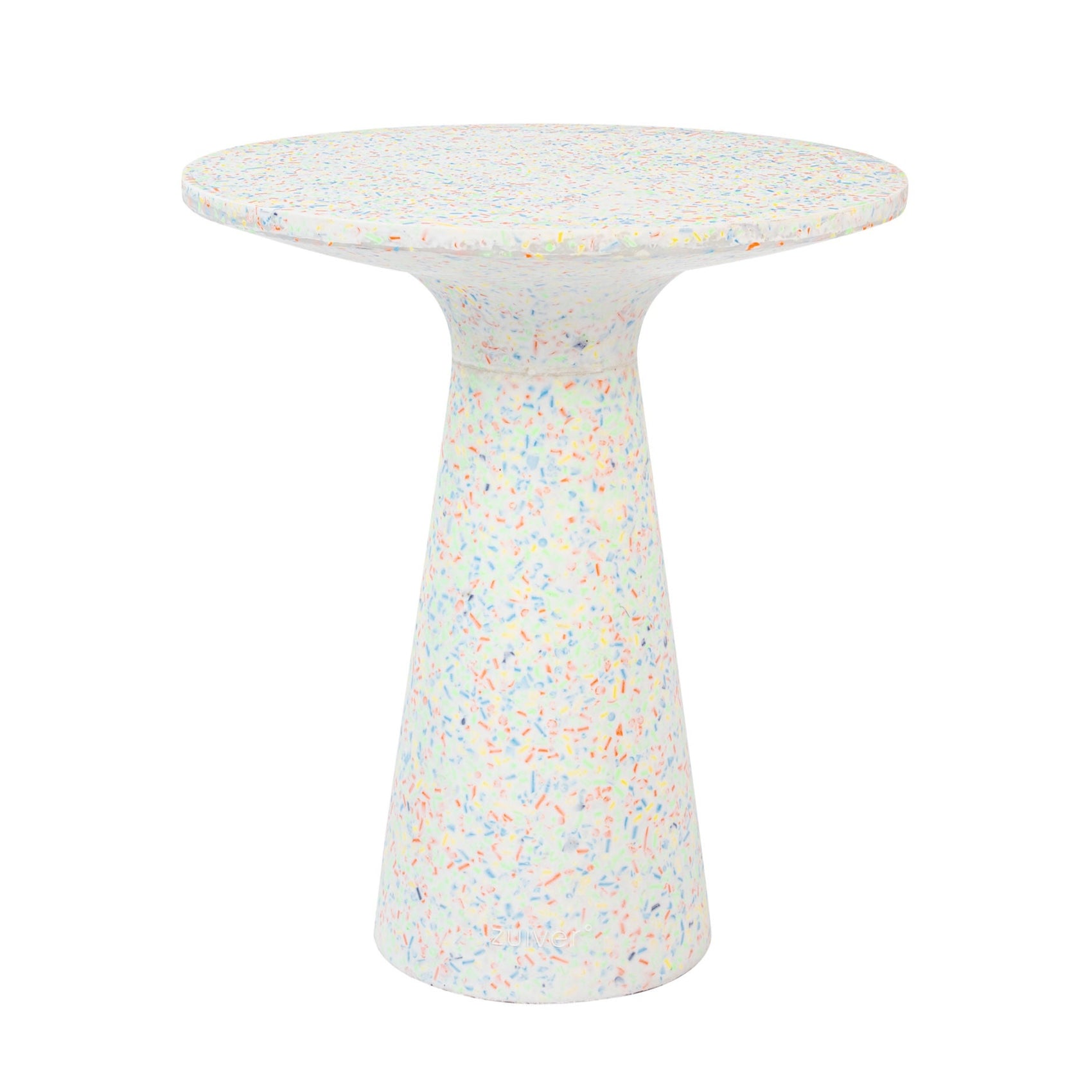 Zuiver Victoria Multi Terrazzo Round Side Table