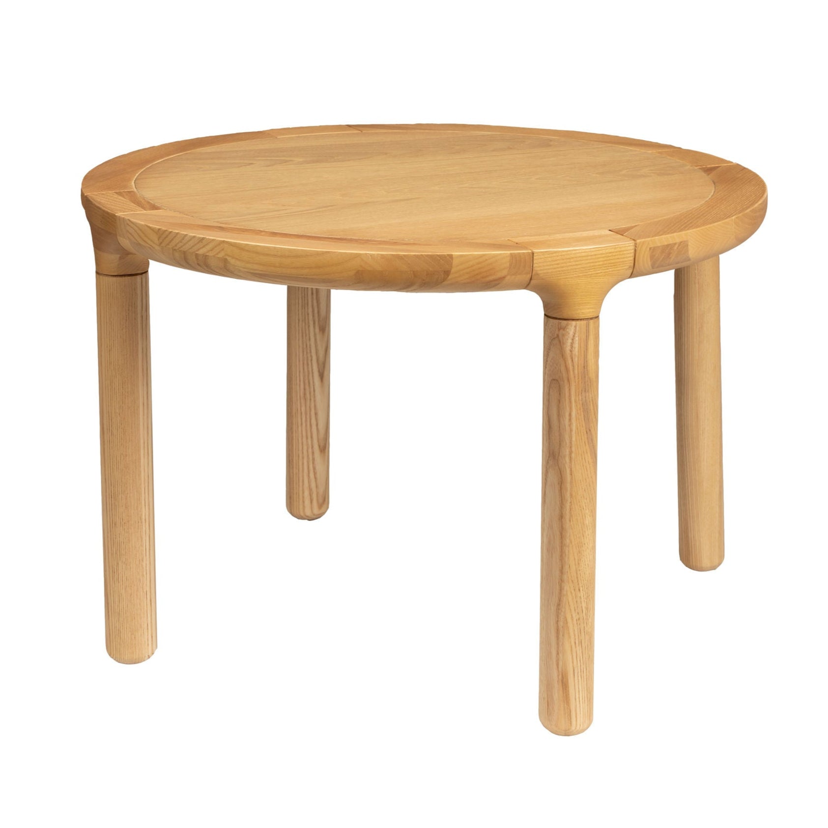 Zuiver Storm Natural Oak Wood Round Coffee Table