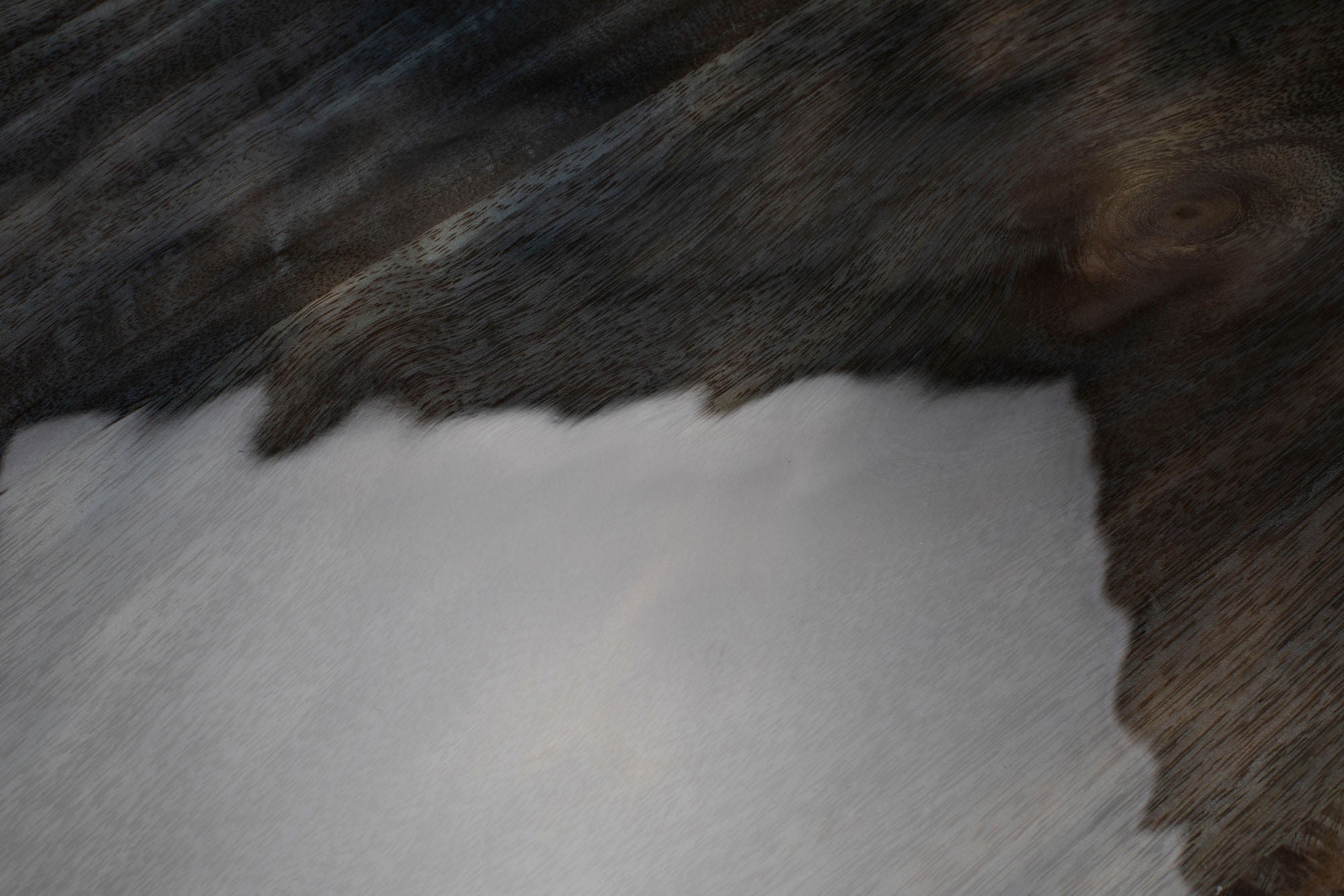 Dutchbone Set of 3 Phyllis Gloss Black Mango Wood Side Tables Nest