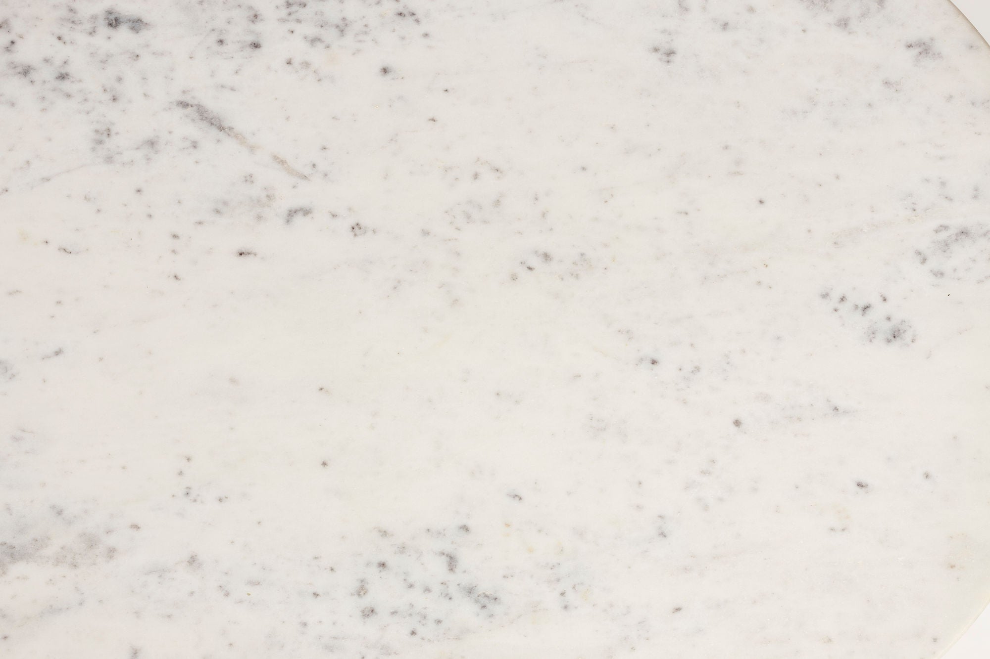 Tanda Brown Acacia Wood & White Marble Side Table