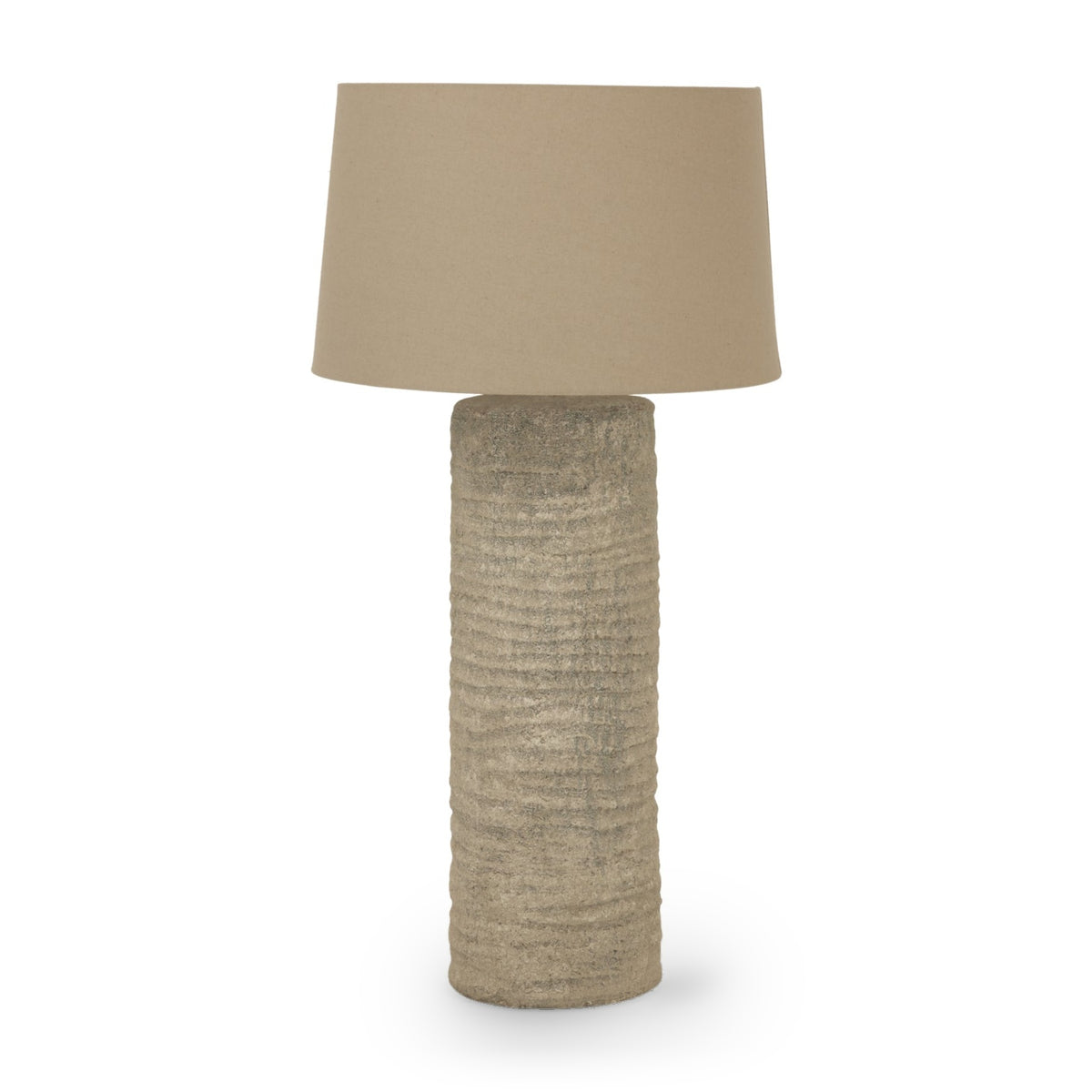 Tall Tuscan Grey Lamp