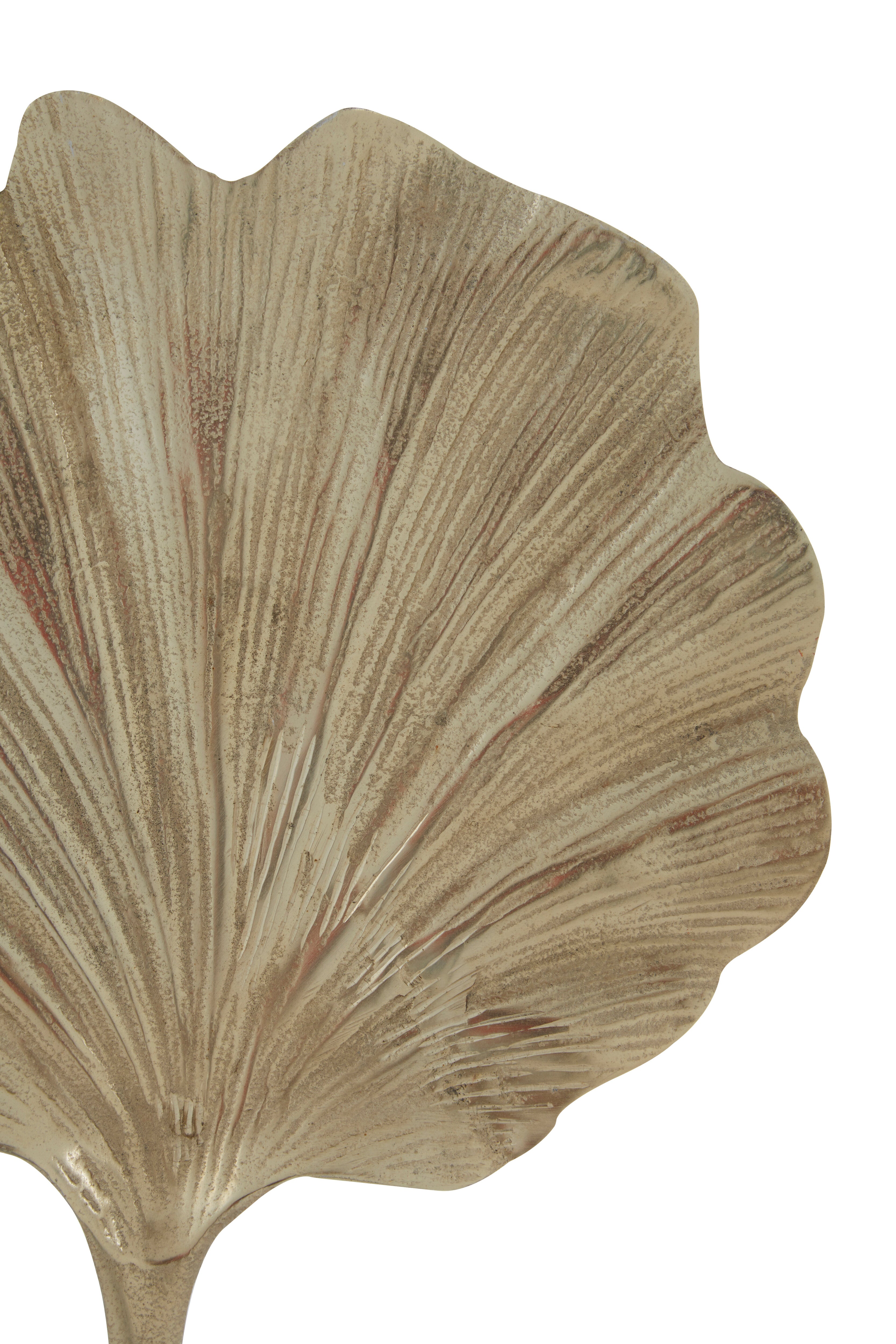 Addison Gold Ginkgo Leaf Sculpture