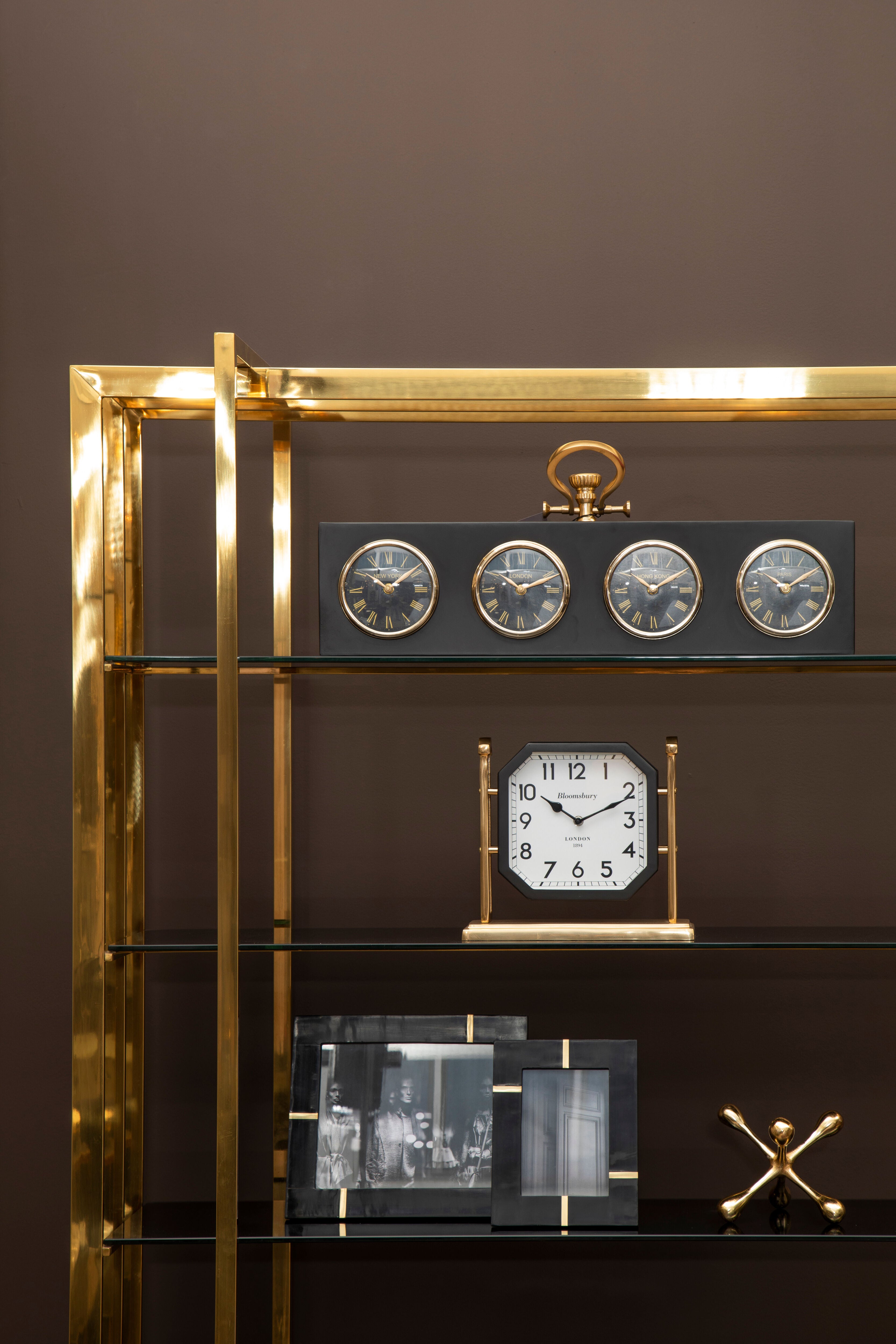 Addison Gold Finish Jack Sculpture