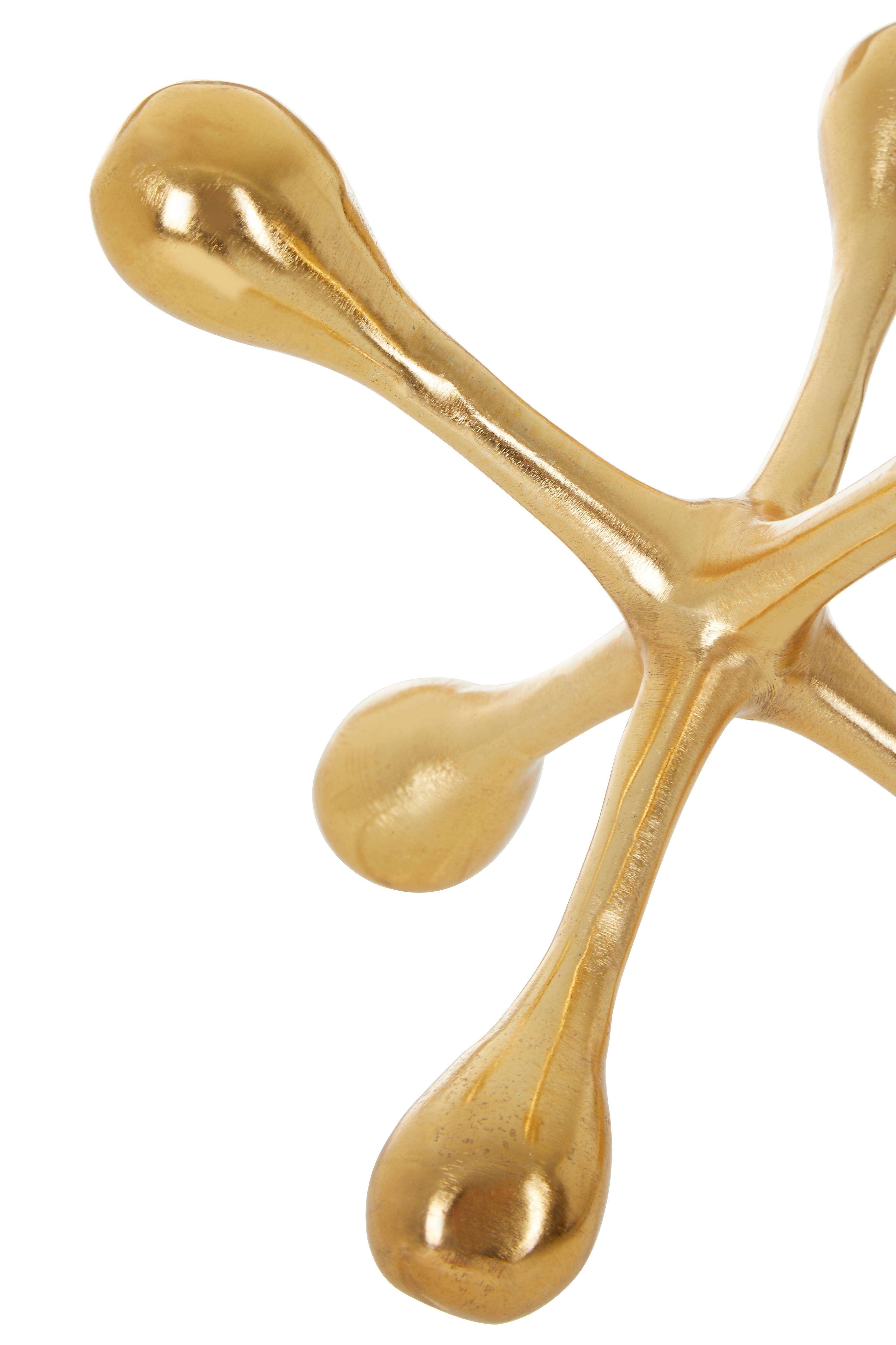 Addison Gold Finish Jack Sculpture