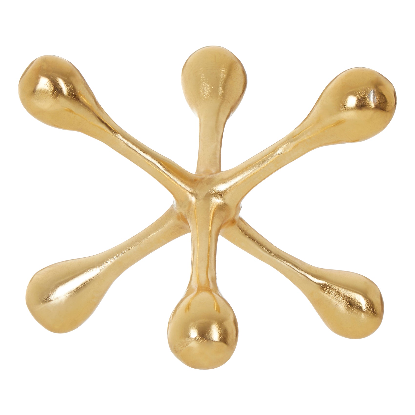 Addison Gold Finish Jack Sculpture