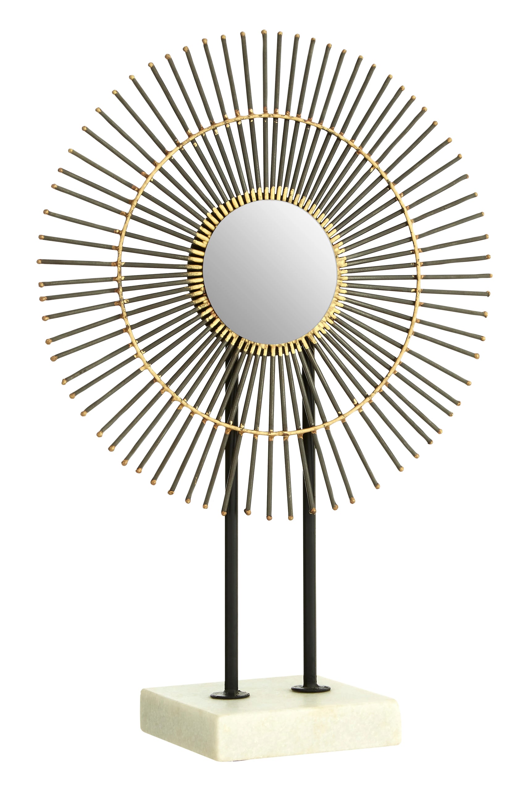 Cleo Metallic Finish Quill Sculpture | Small