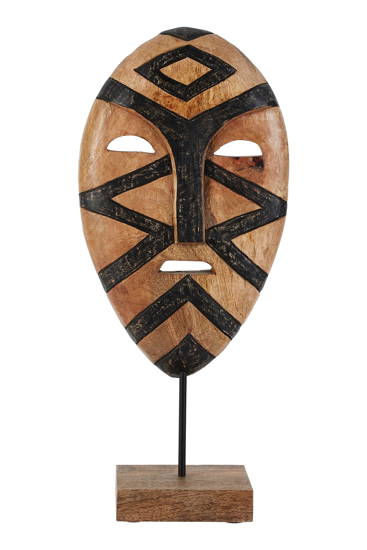 Tapoco Mango Wood Tribal Sculpture | Large