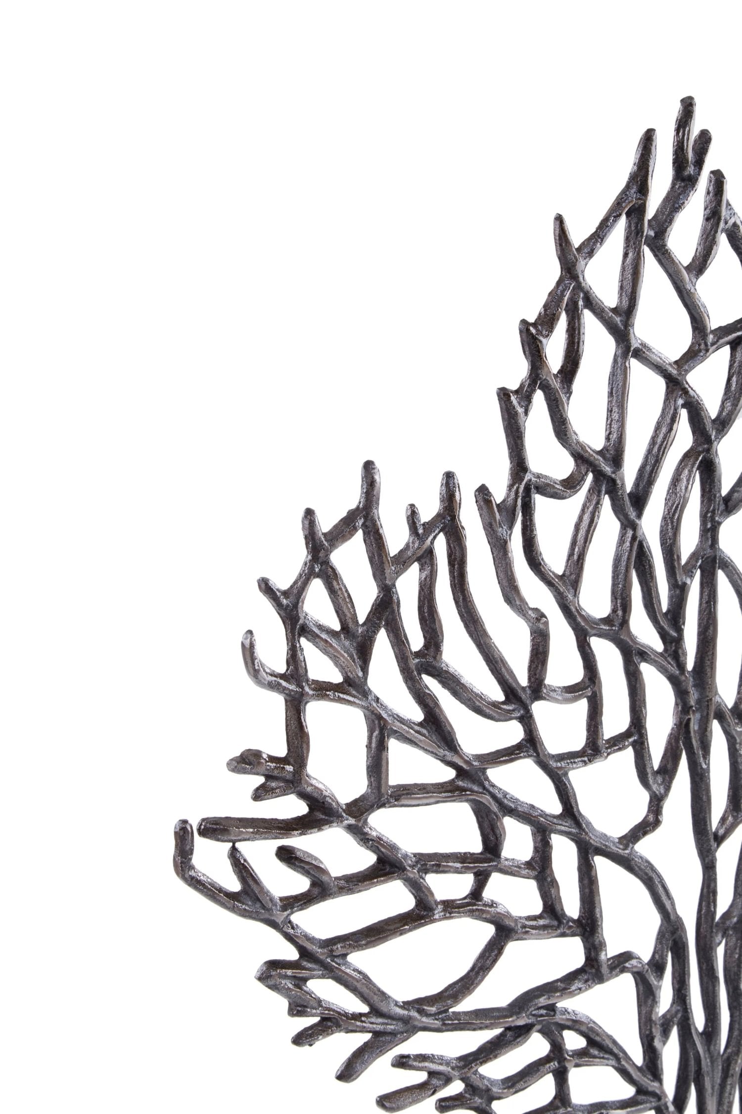 Atelier Large Black Nickel Finish Aluminium Coral Sculpture