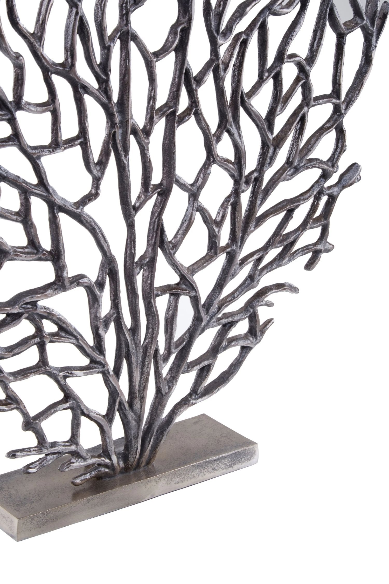Atelier Large Black Nickel Finish Aluminium Coral Sculpture