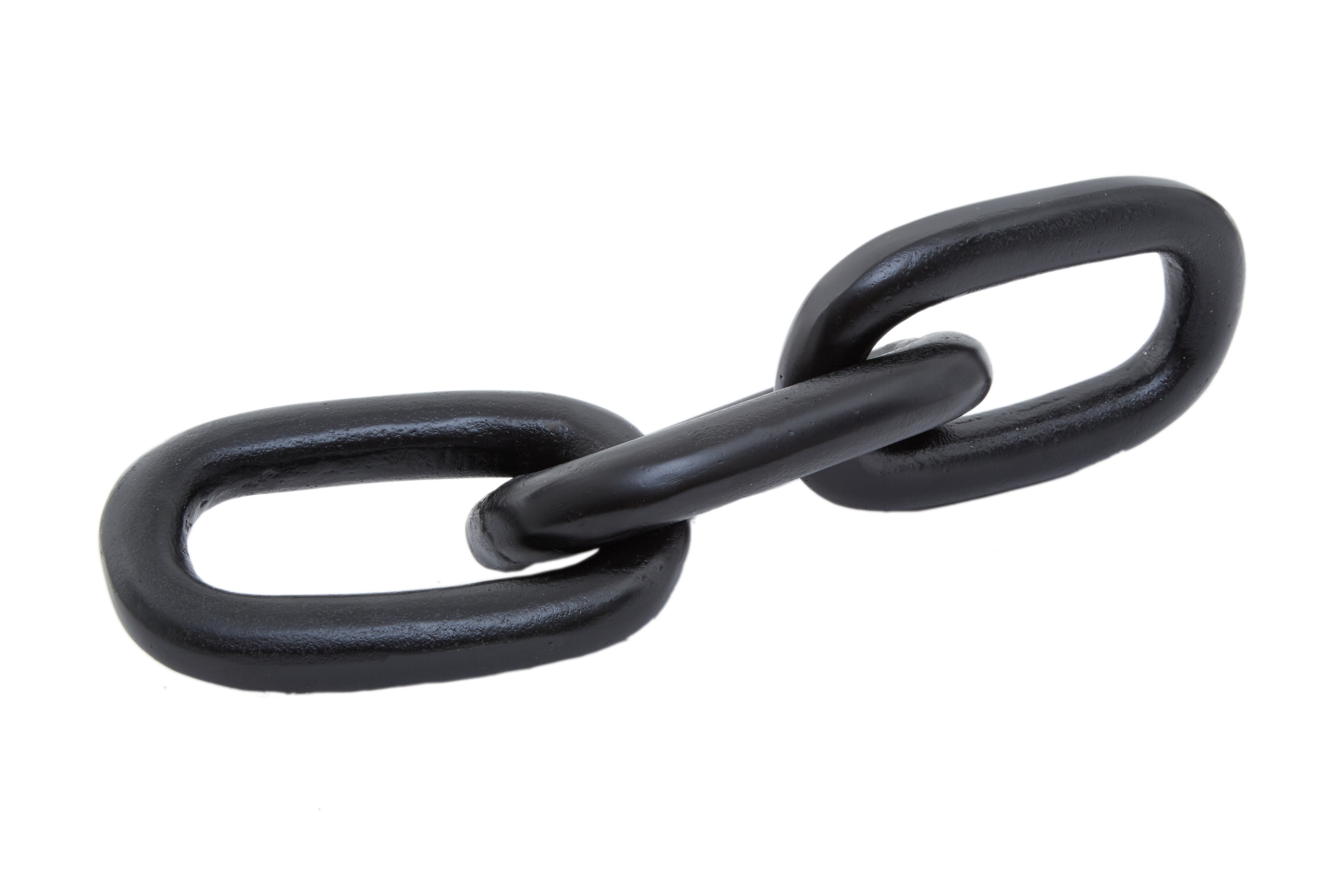 Addison Black Aluminium Chain Sculpture