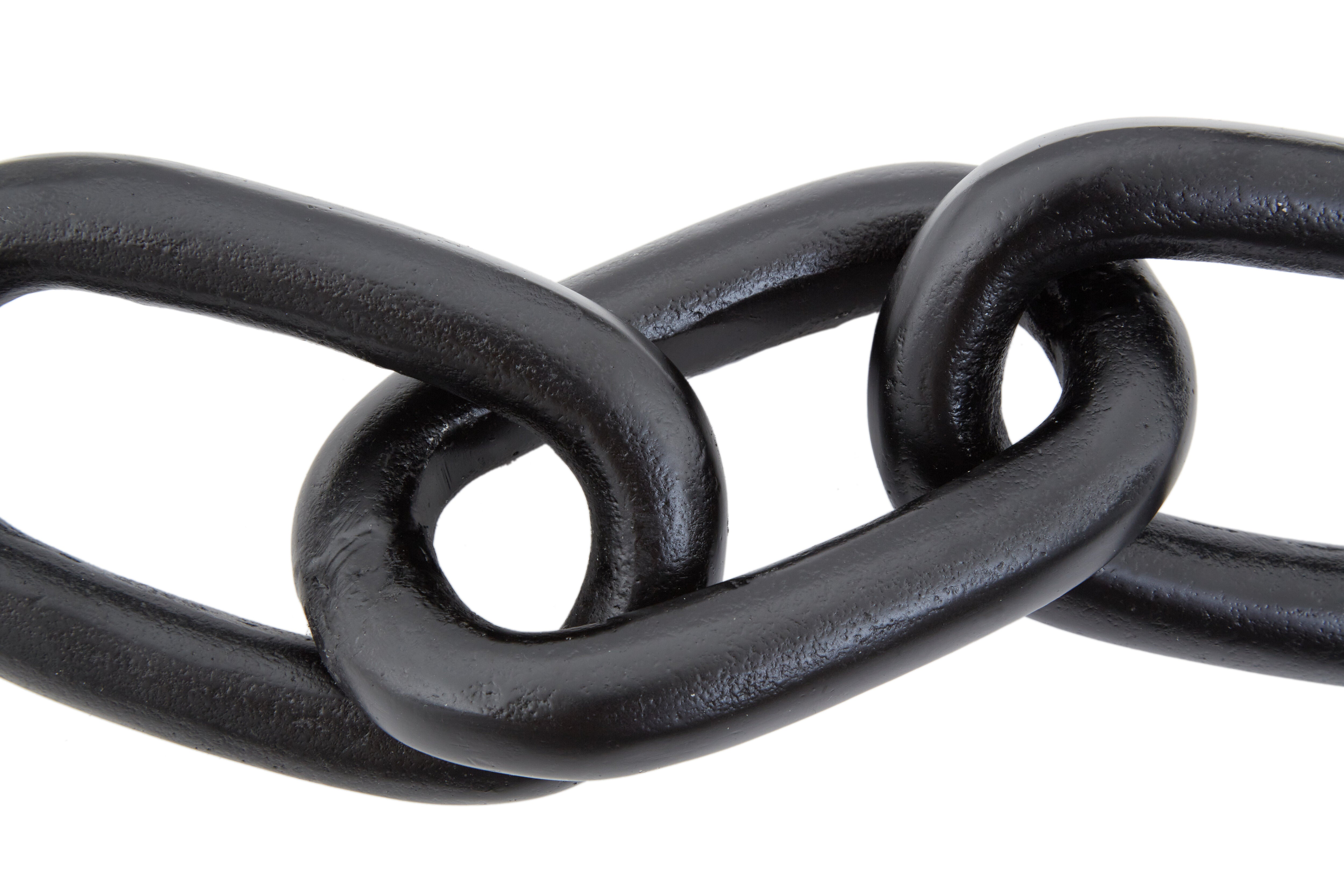 Addison Black Aluminium Chain Sculpture