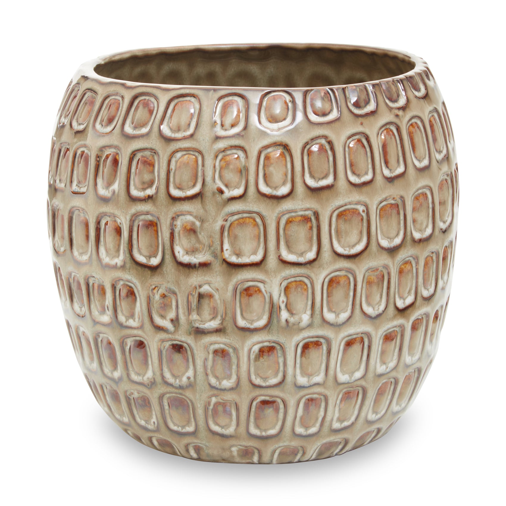 Borello Organic Glazed Ceramic Vase | Large
