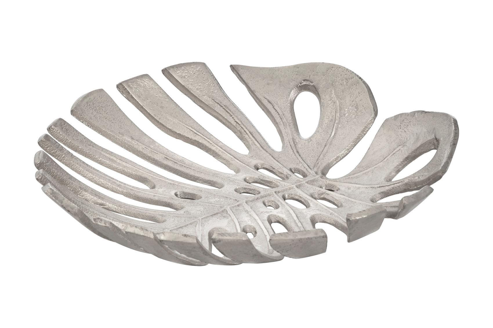 Addison Monstera Silver Leaf Dish | Small