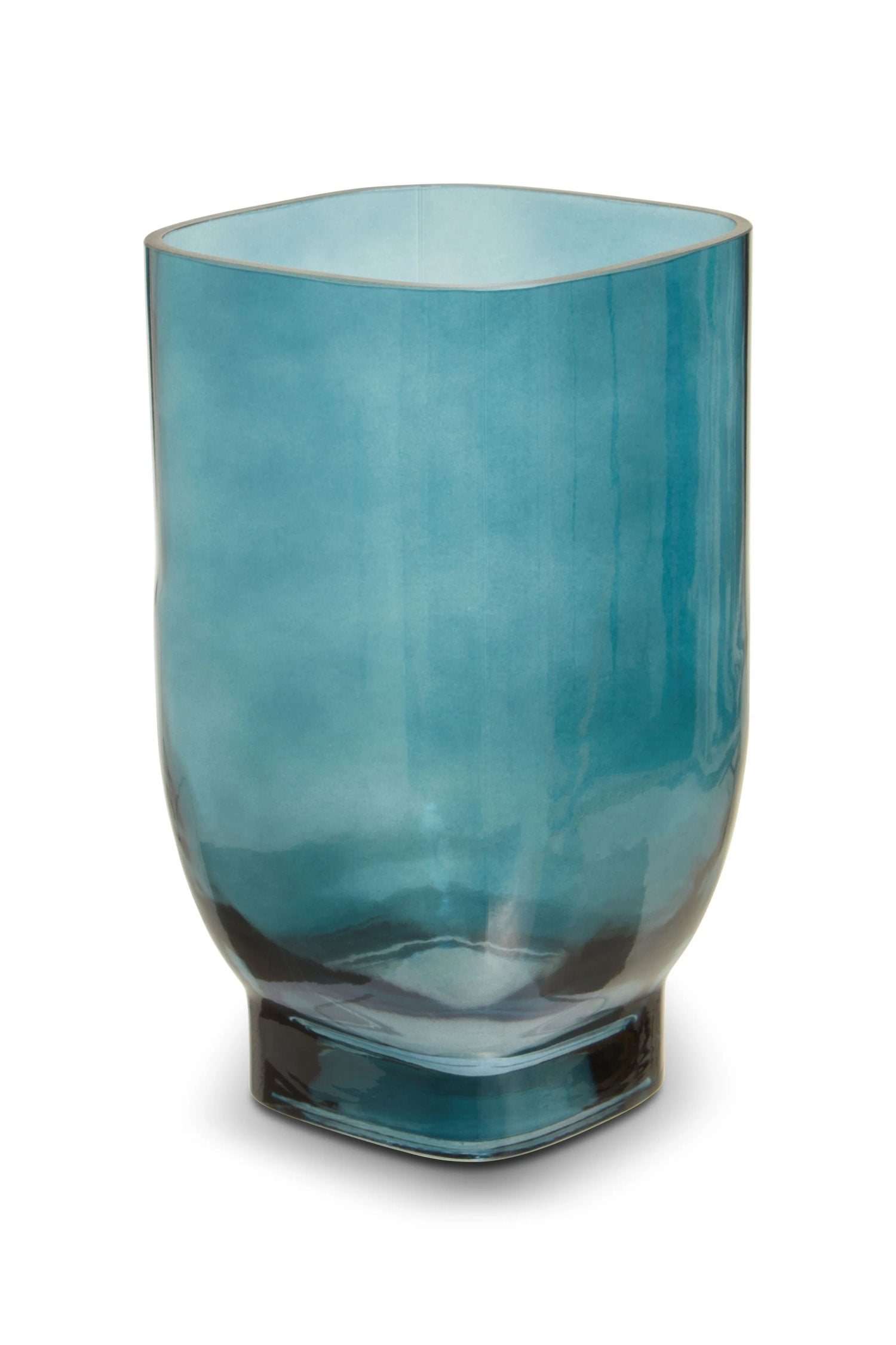 Estuary Small Blue Glass Vase