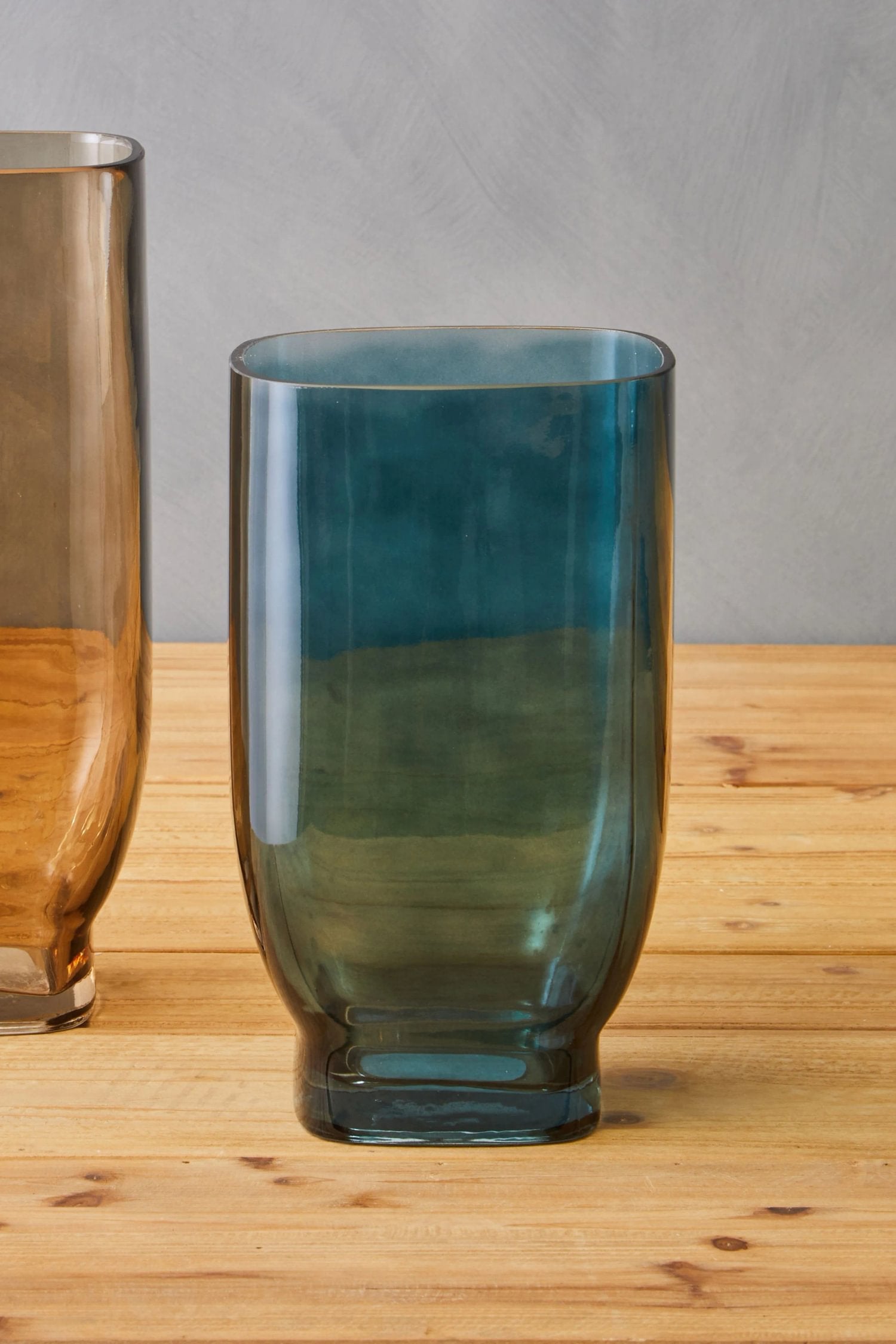 Estuary Small Blue Glass Vase