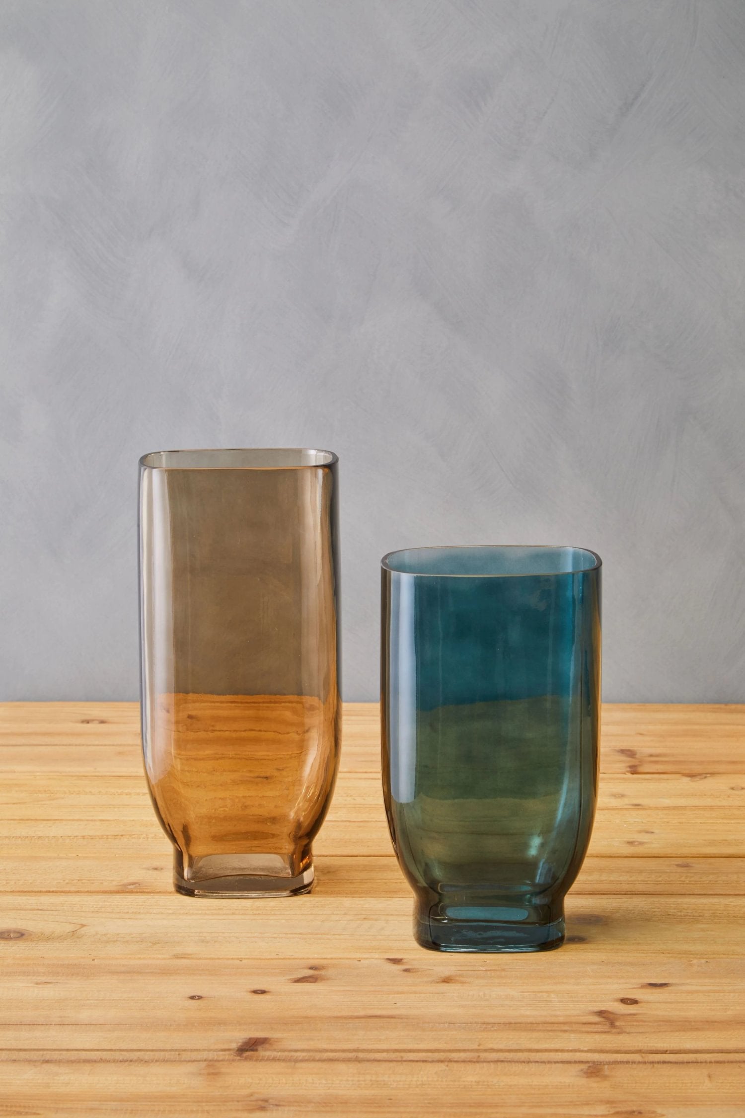 Estuary Small Blue Glass Vase