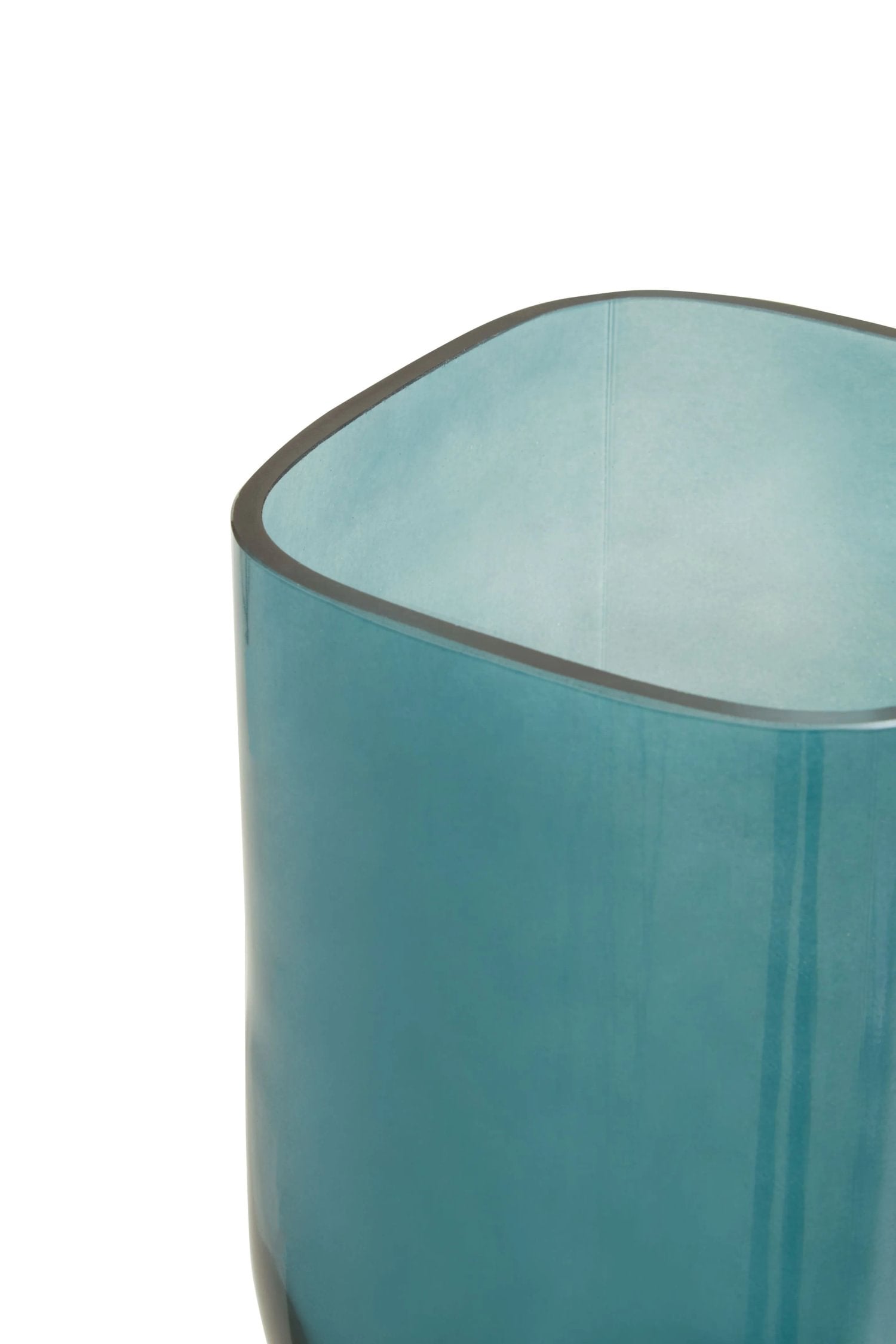 Estuary Small Blue Glass Vase