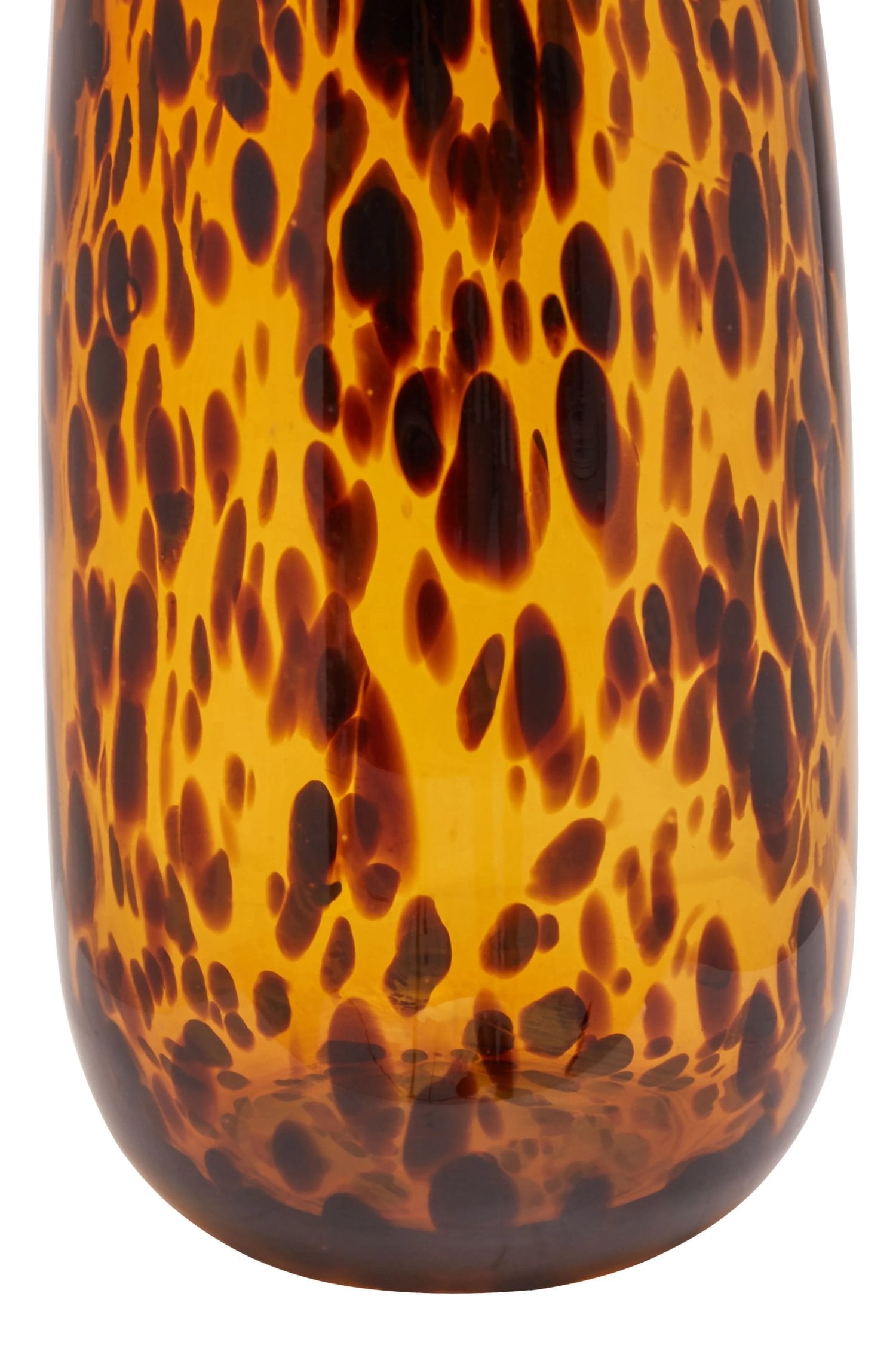 Mosaic Large Tortoiseshell Effect Glass Vase
