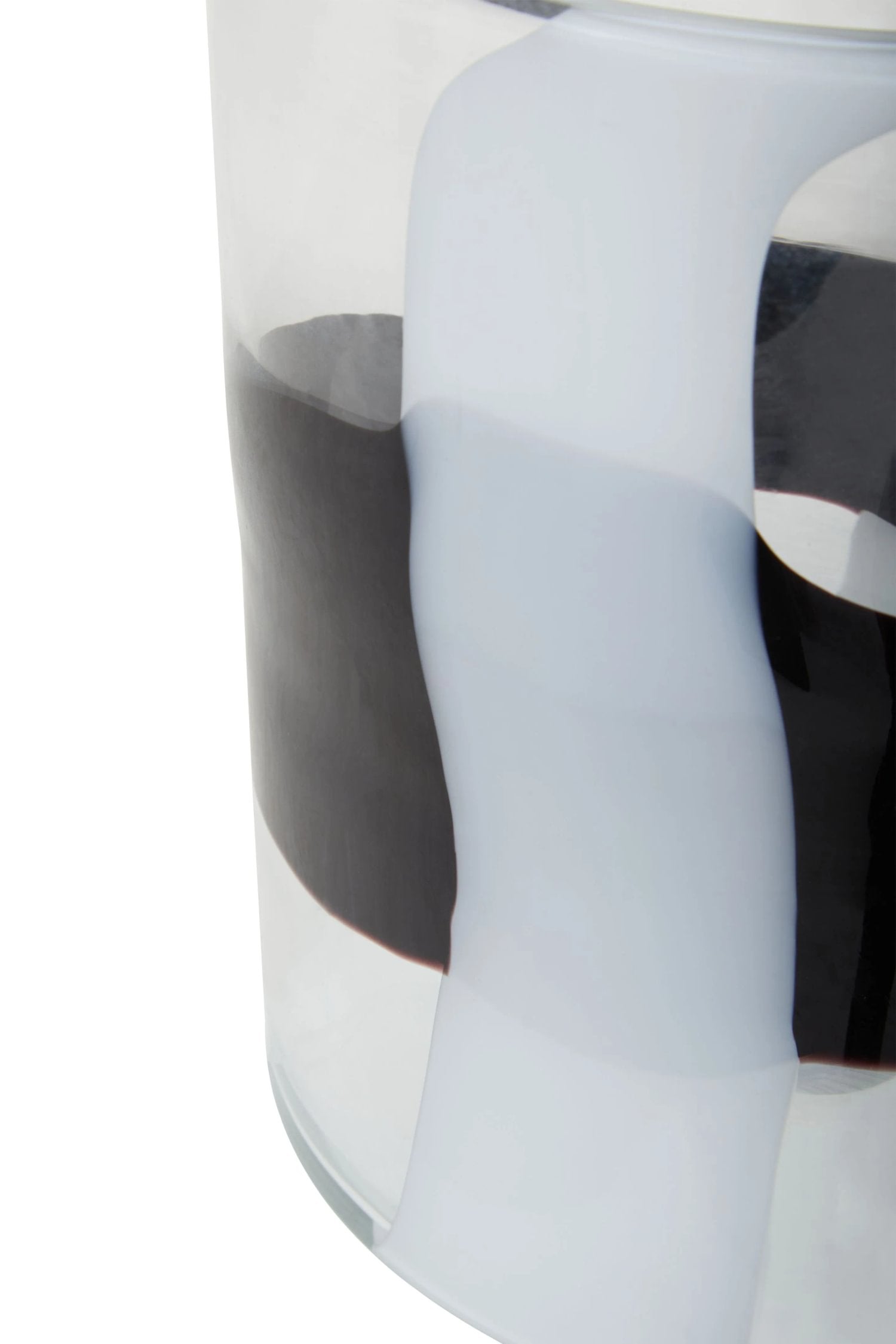 Aurelia Small Abstract Pattern Glass Vase
