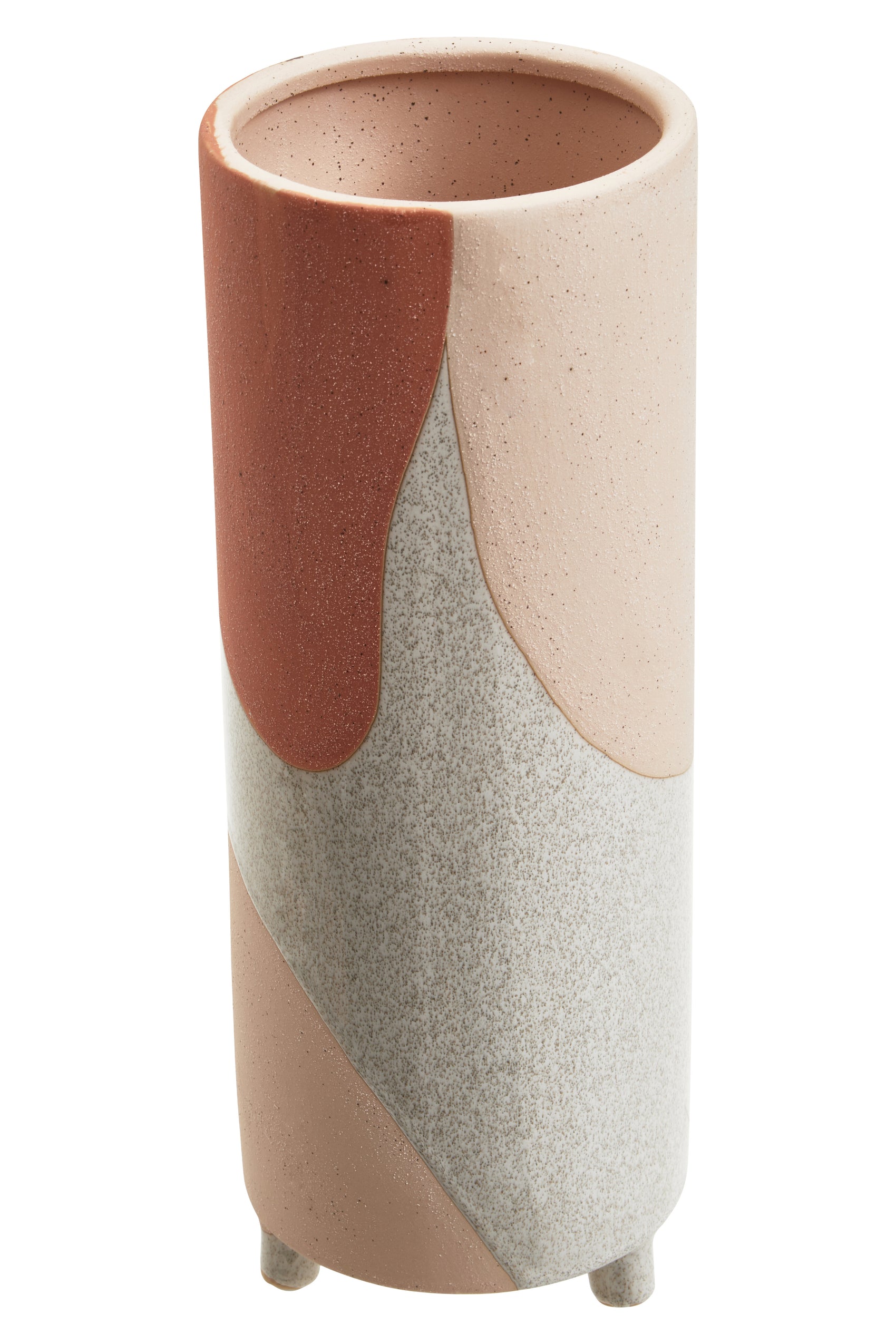 Carlo Abstract Earthy Vase | Large