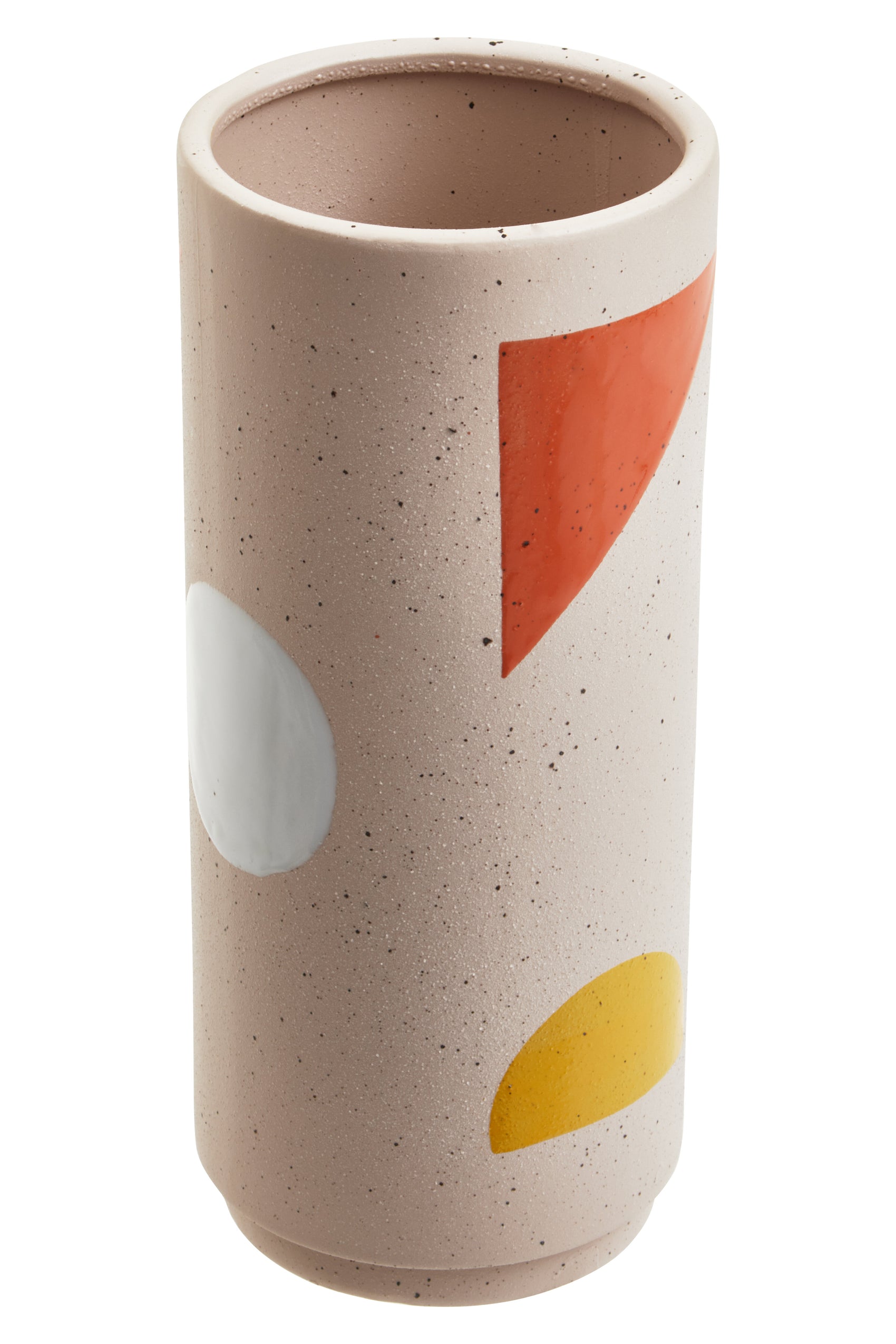 Carlo Abstract Shapes Earthy Vase | Small