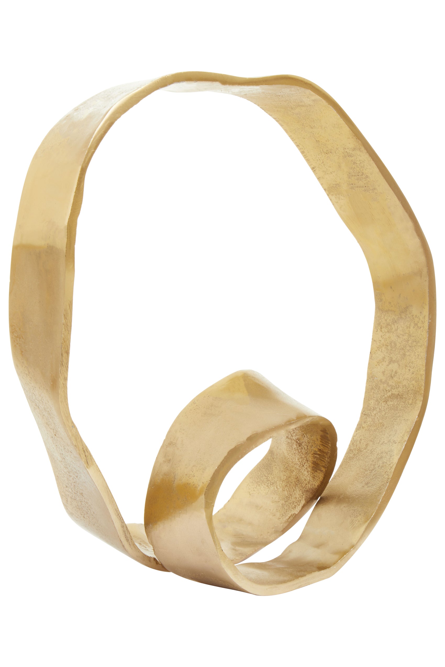 Addison Art Deco Gold Knot Sculpture
