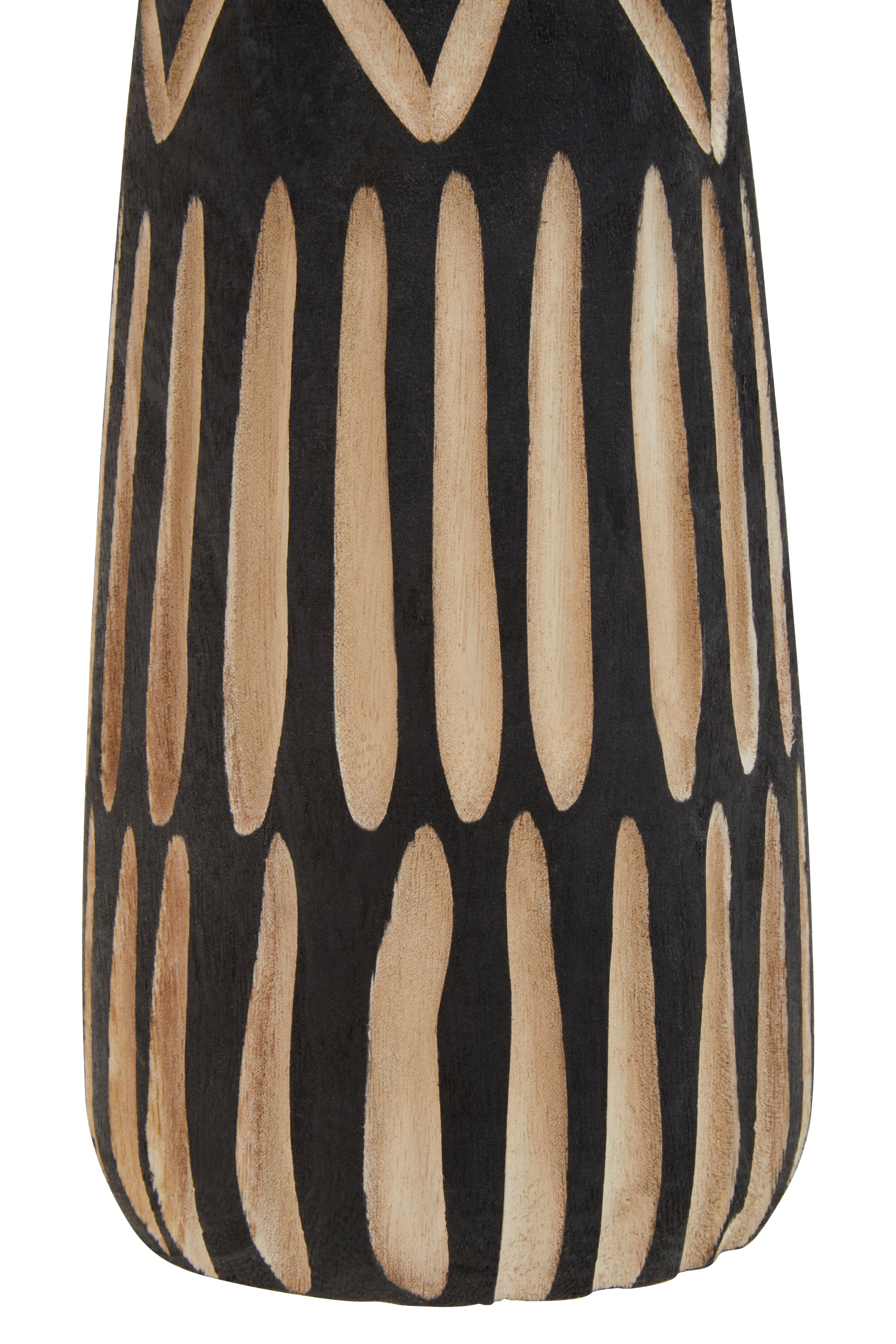 Harmony Small Engraved Wooden Vase