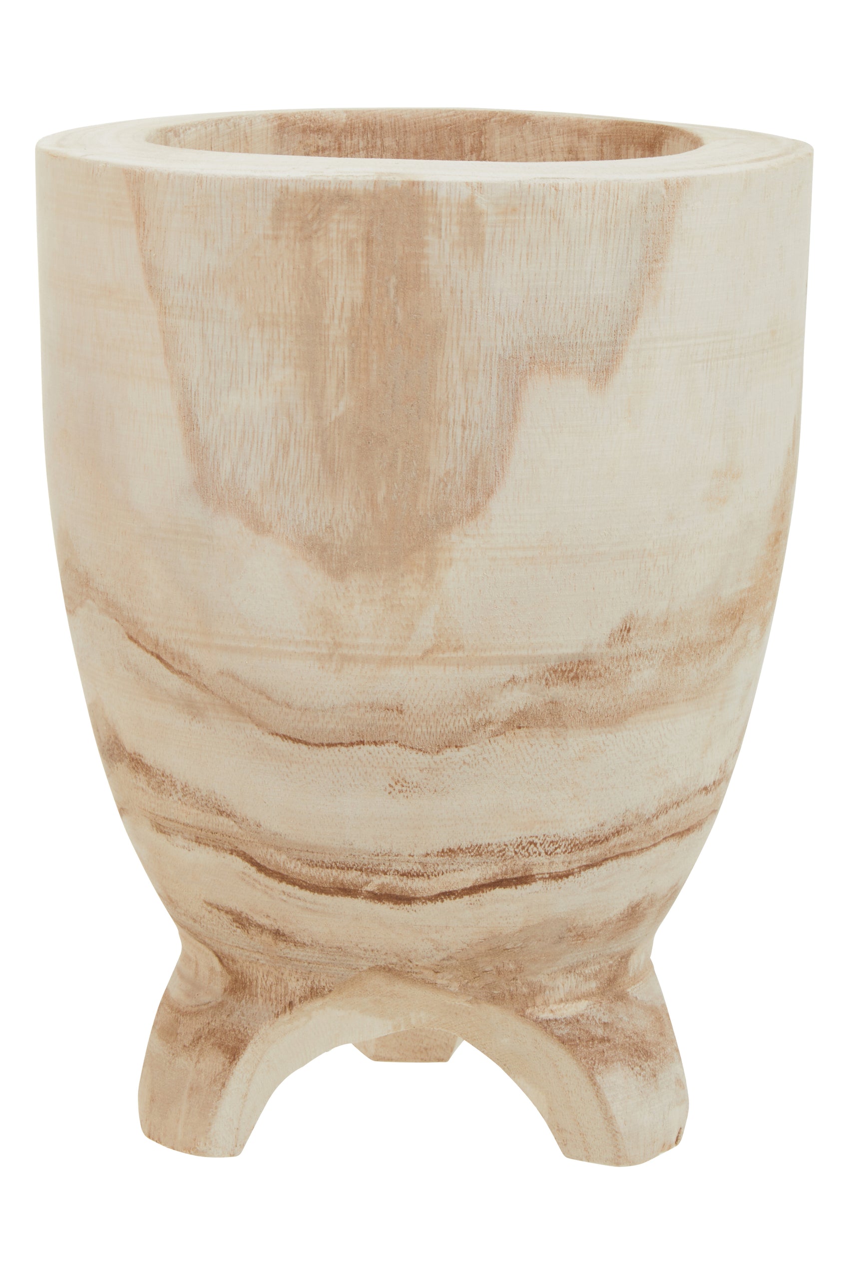 Harmony Large Natural Wooden Planter