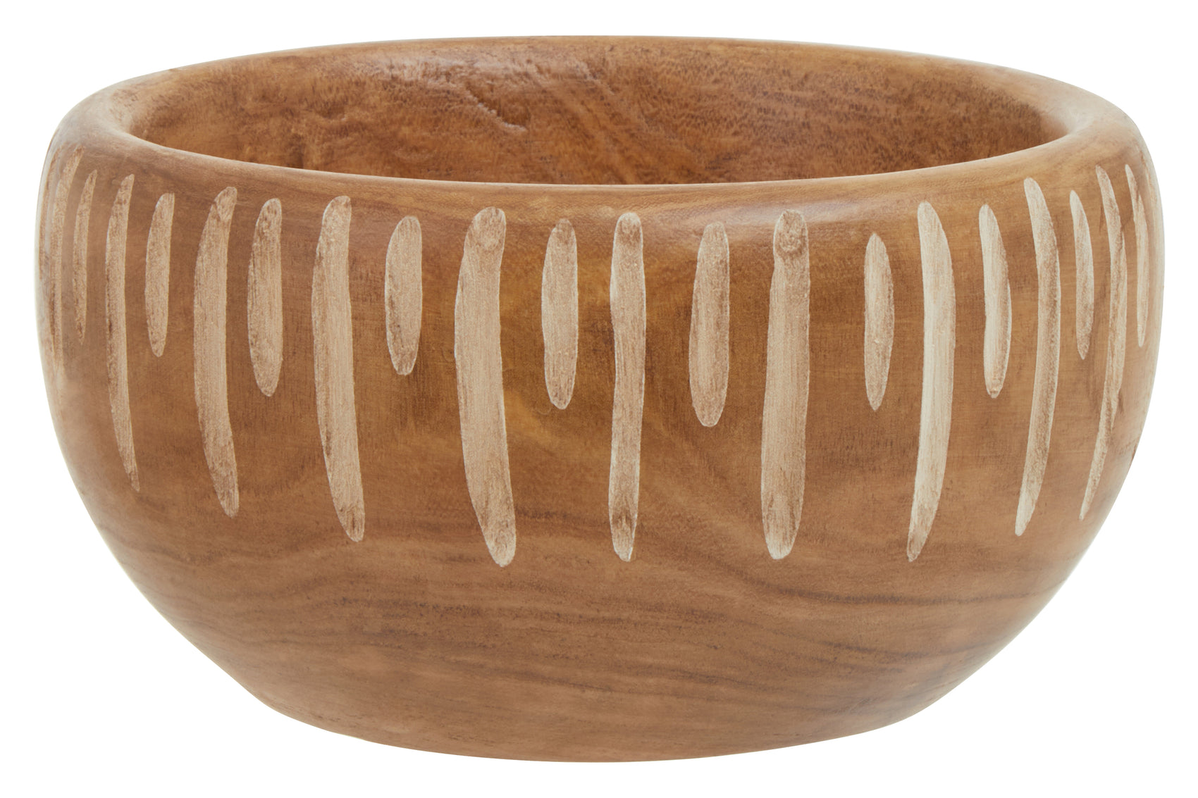 Harmony Small Brown & Natural Round Bowl
