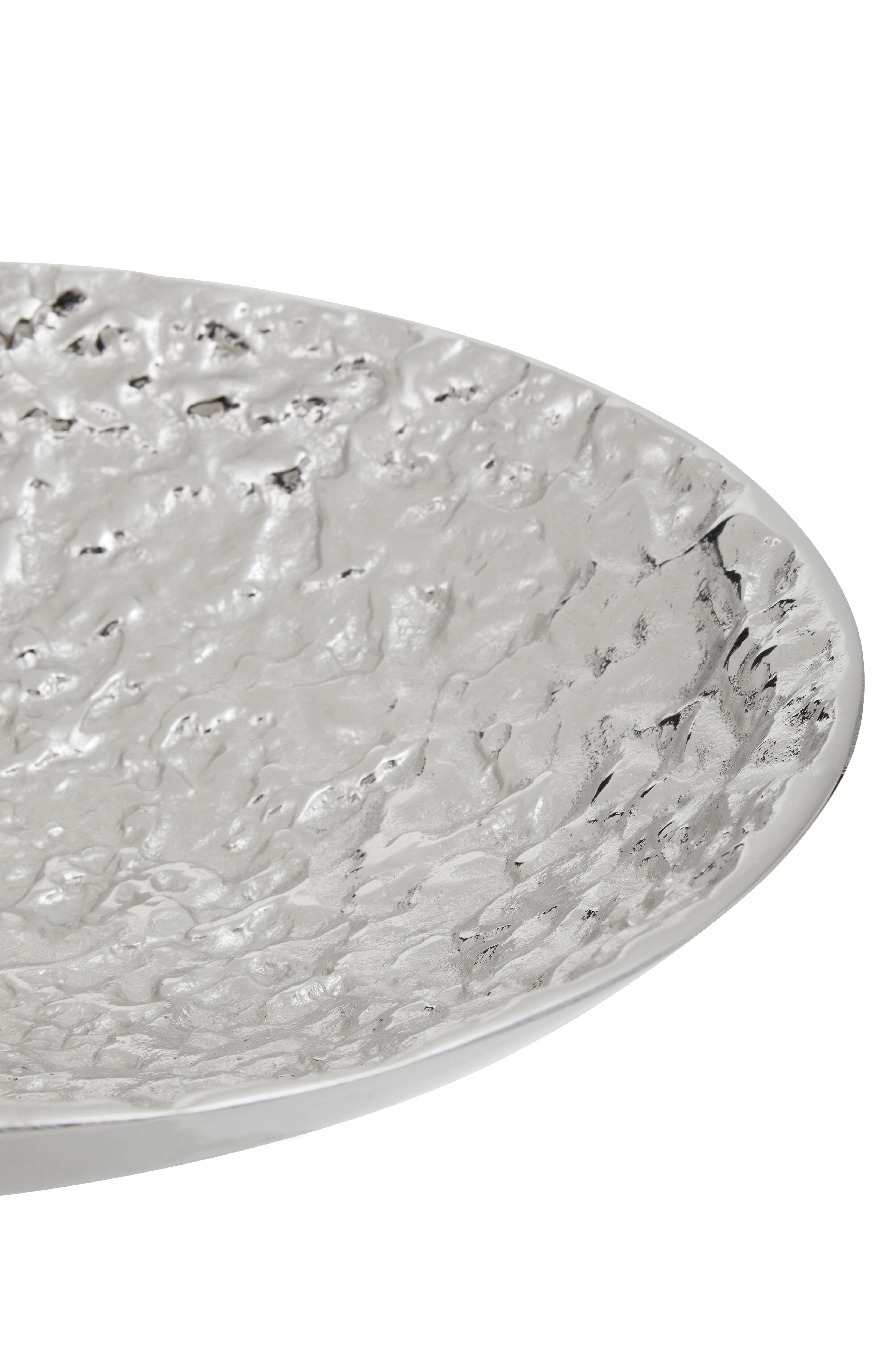 Koby Textured Silver Bowl