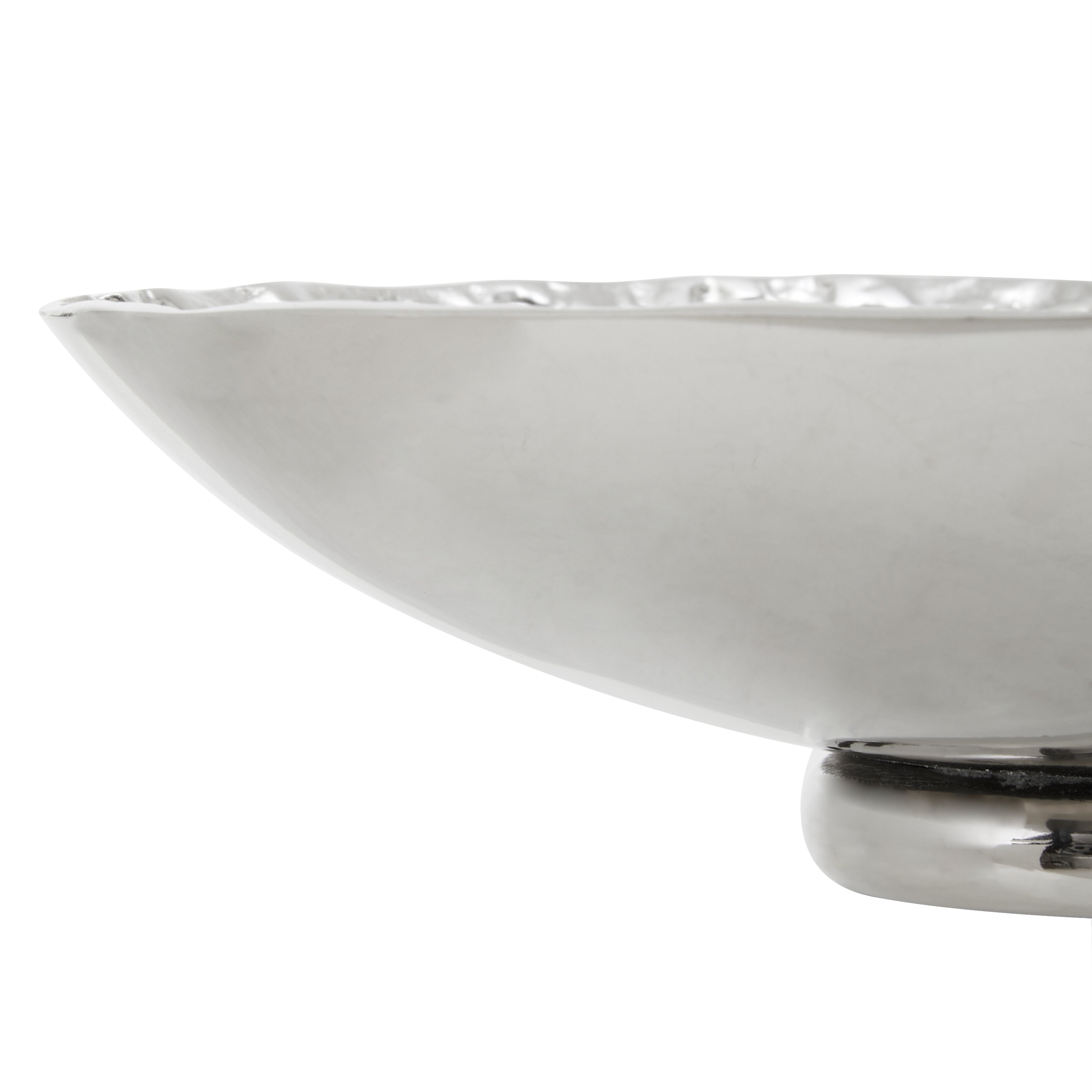 Koby Textured Silver Bowl