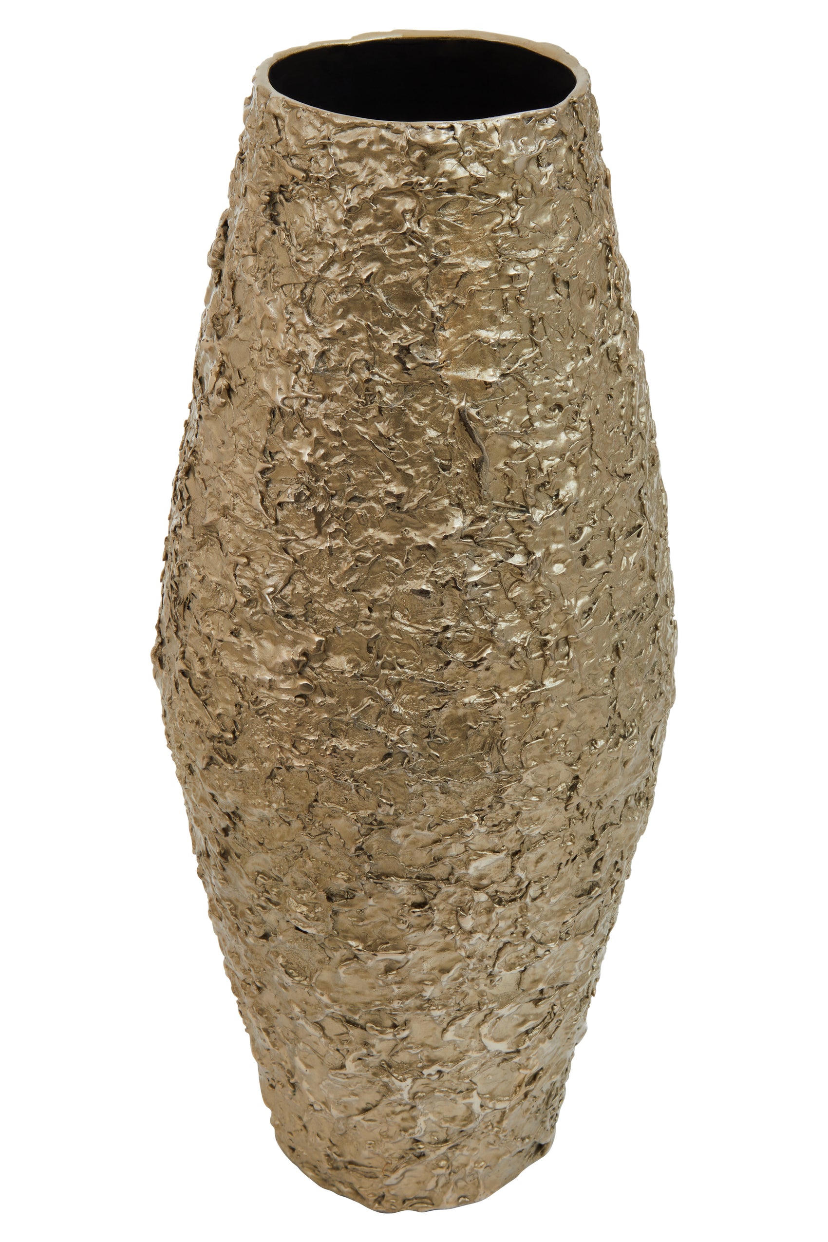 Koby Textured Gold Vase | Large