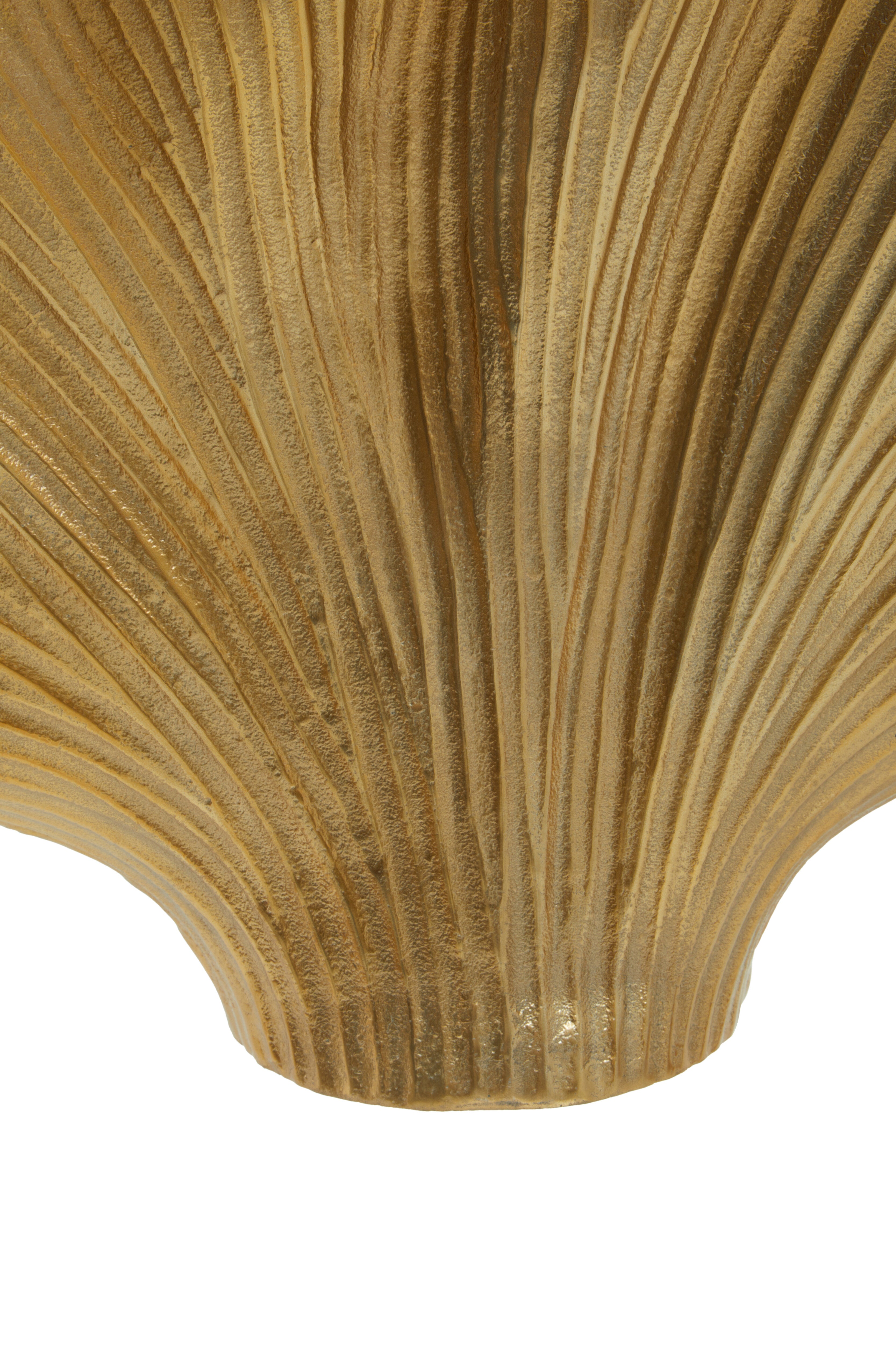 Nico Gold Ginko Vase | Large