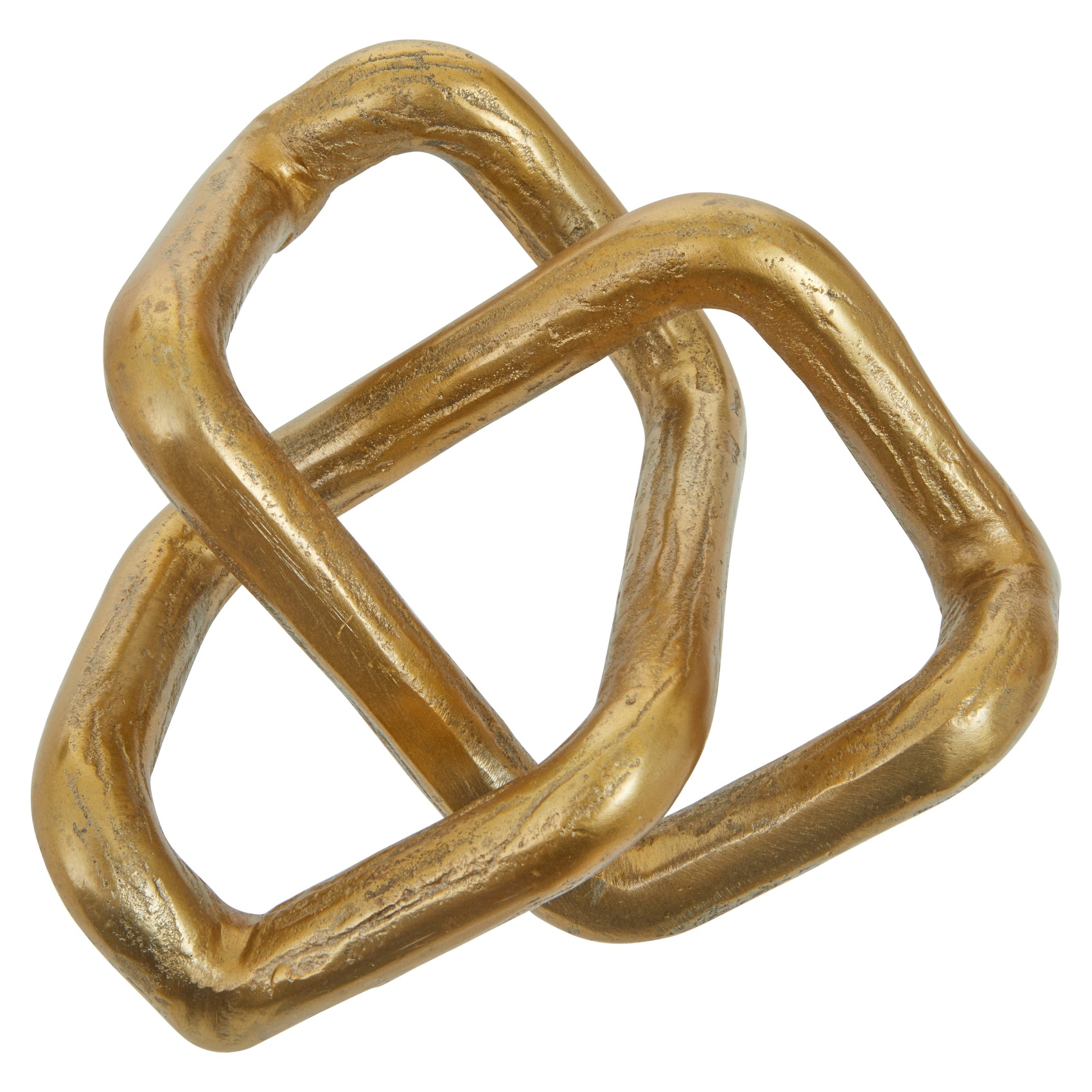 Mindy Kensington Townhouse Rough Gold Sculpture