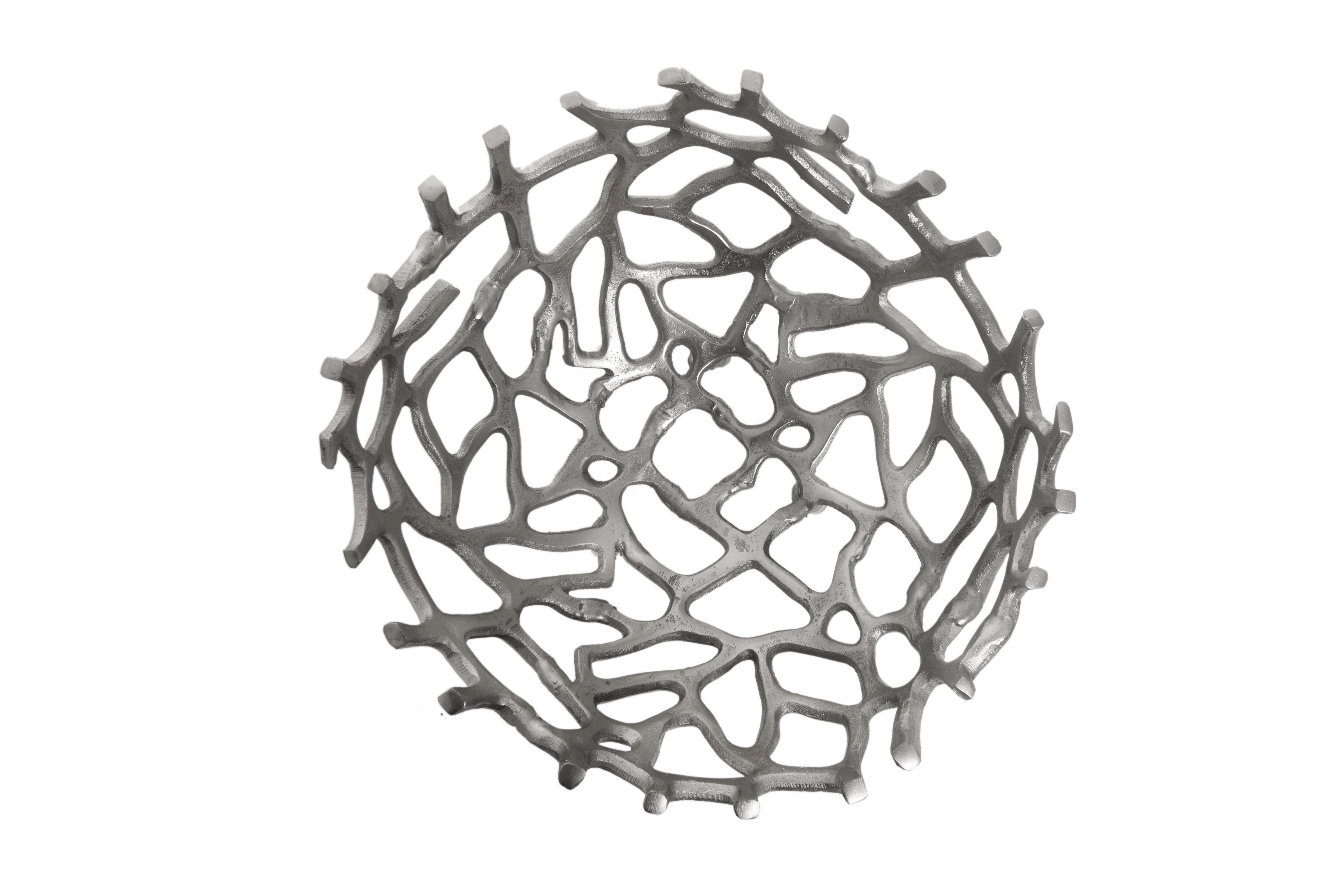 Addison Nickel Coral Bowl