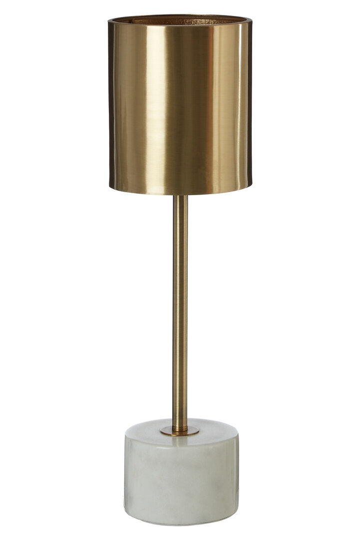 Emory Table Lamp with Marble Base