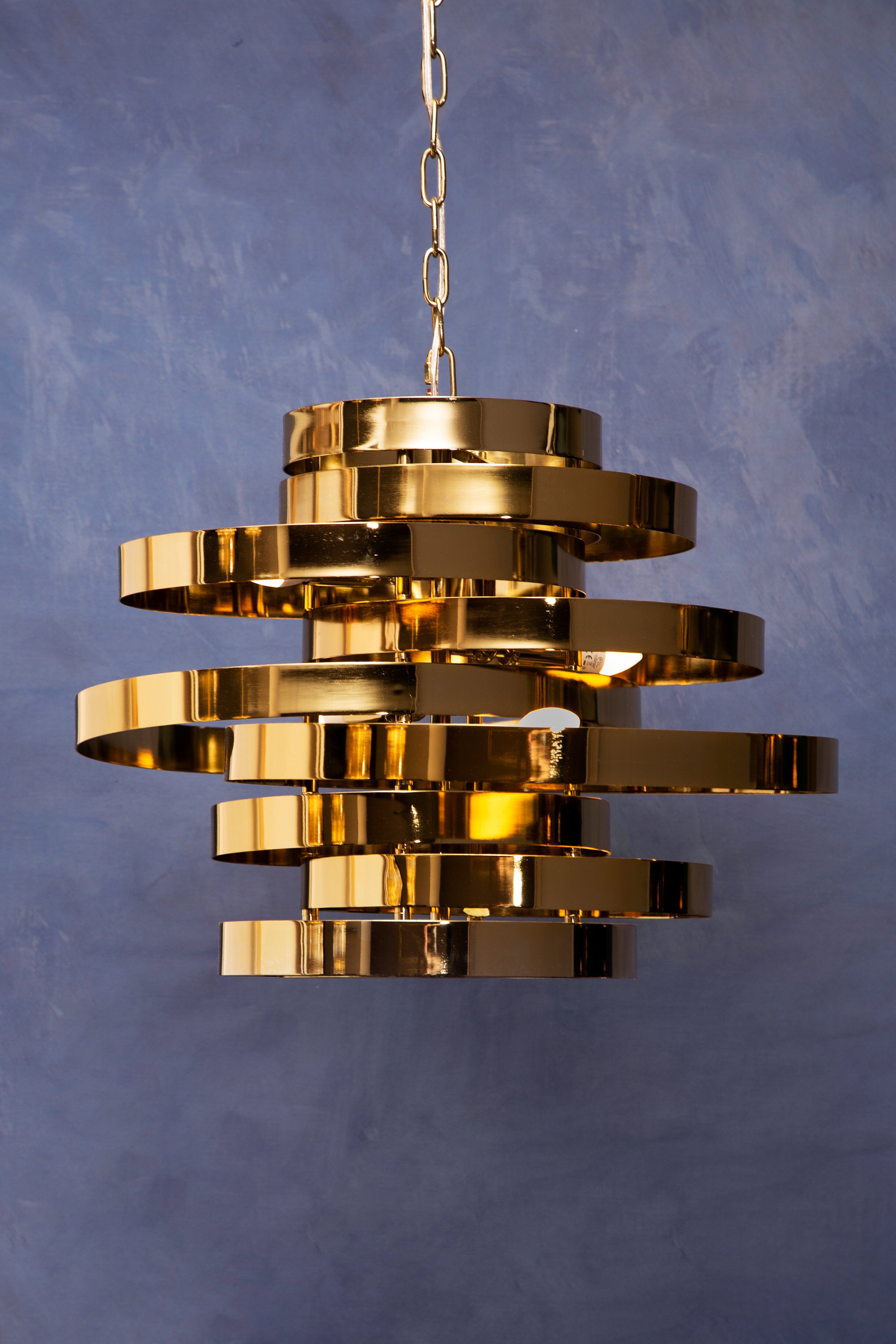 Loma 4 Bulb Gold Finish Pendant Light