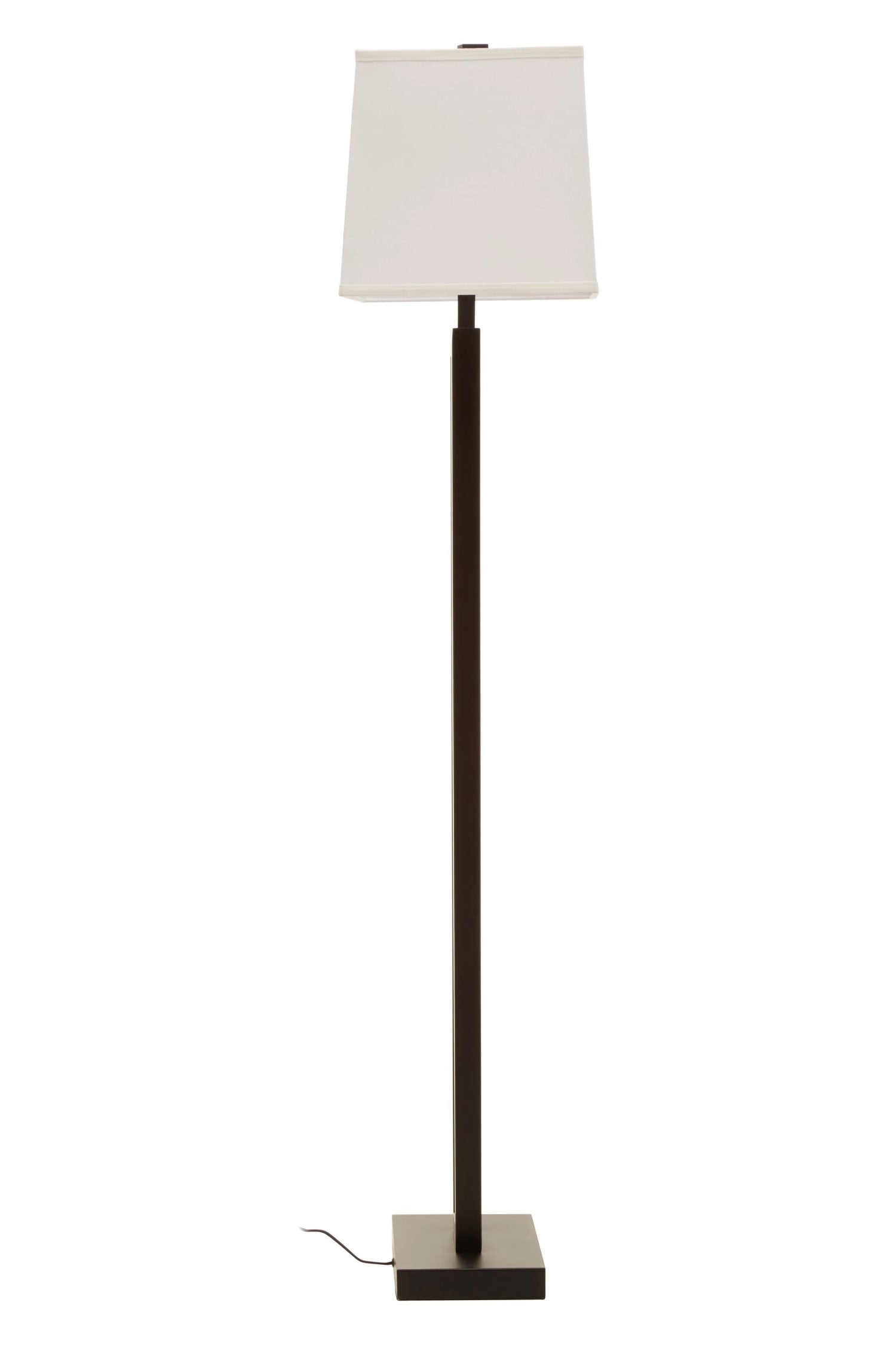 Linton Black & White Floor Lamp