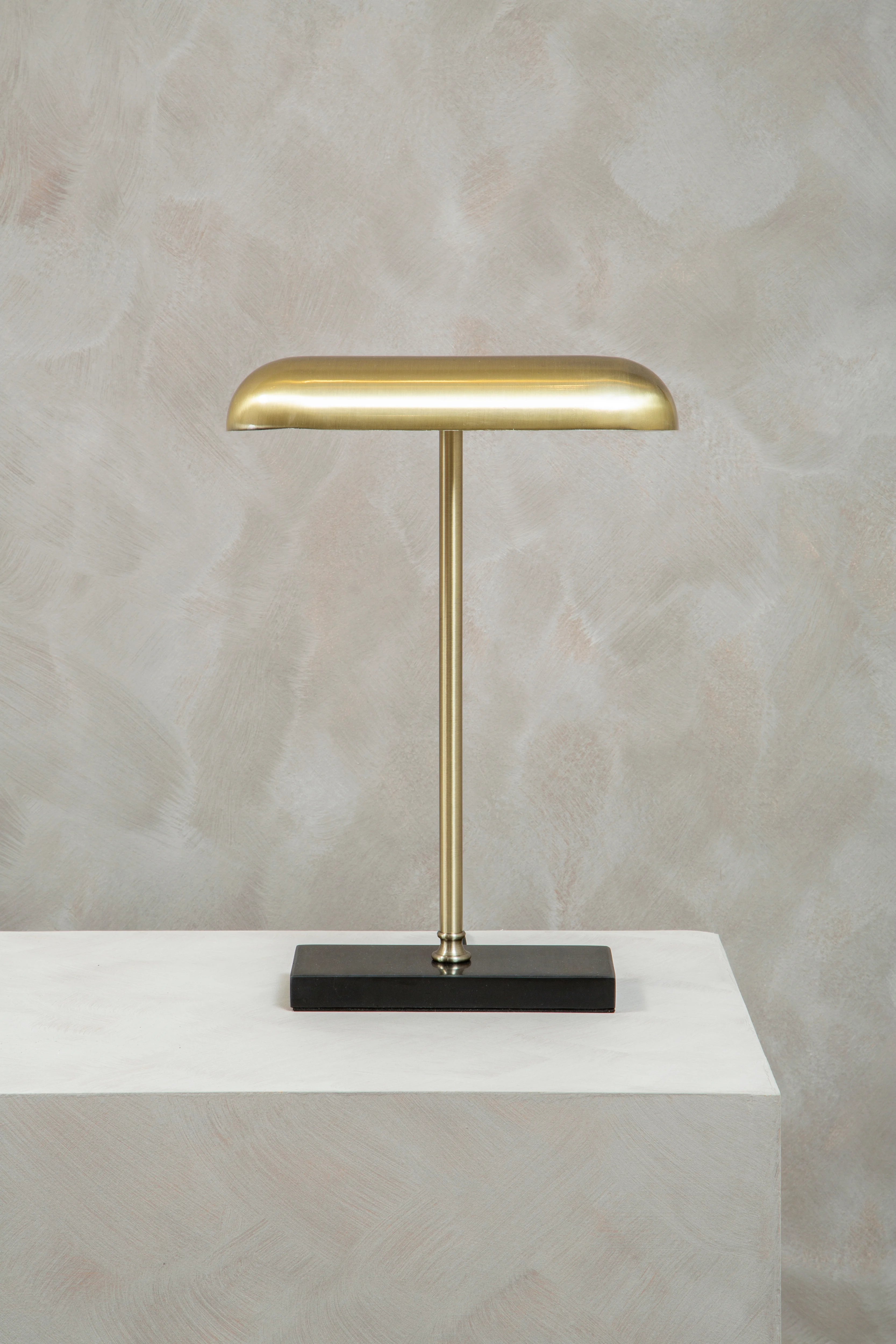 Clyde Black Marble & Gold Table Lamp