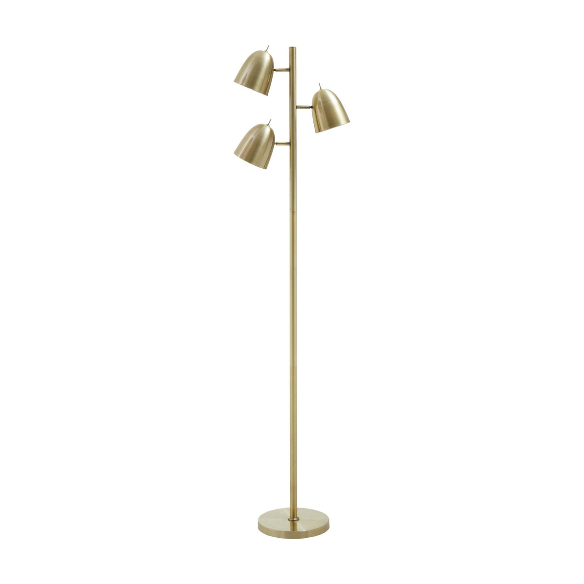 Darwin Brass Finish Floor Lamp