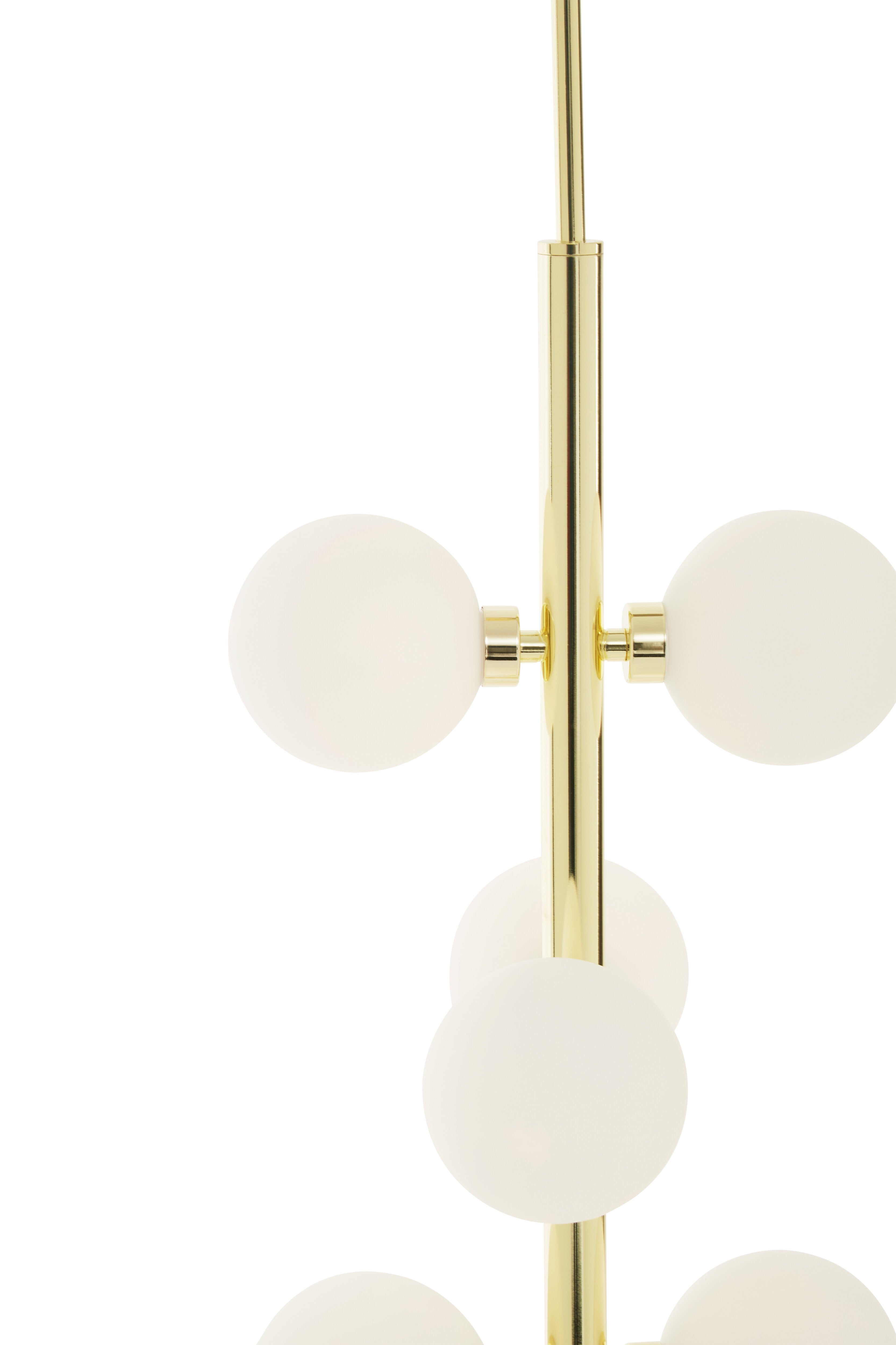 Benson Seven Bulb Gold Pendant Light