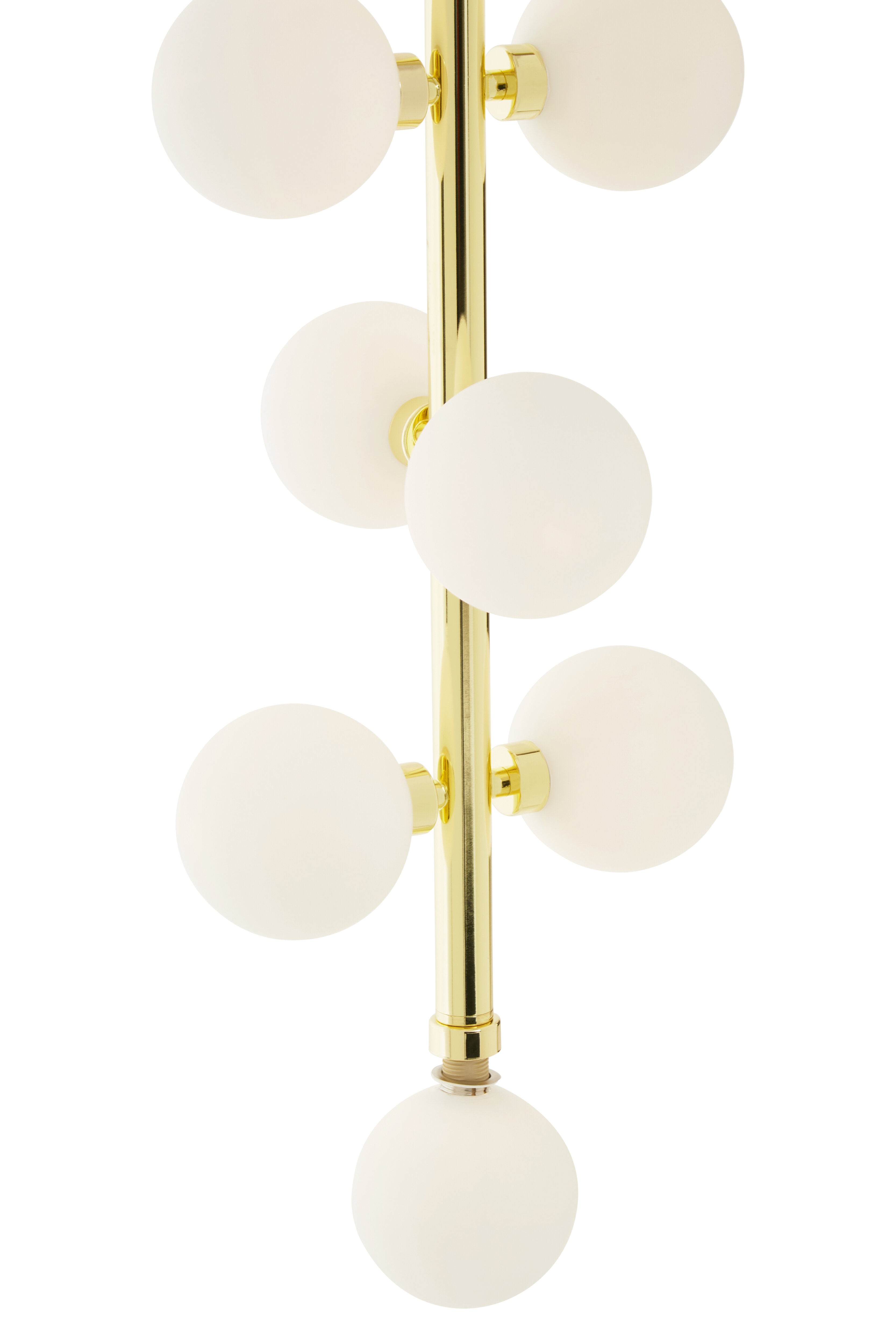 Benson Seven Bulb Gold Pendant Light