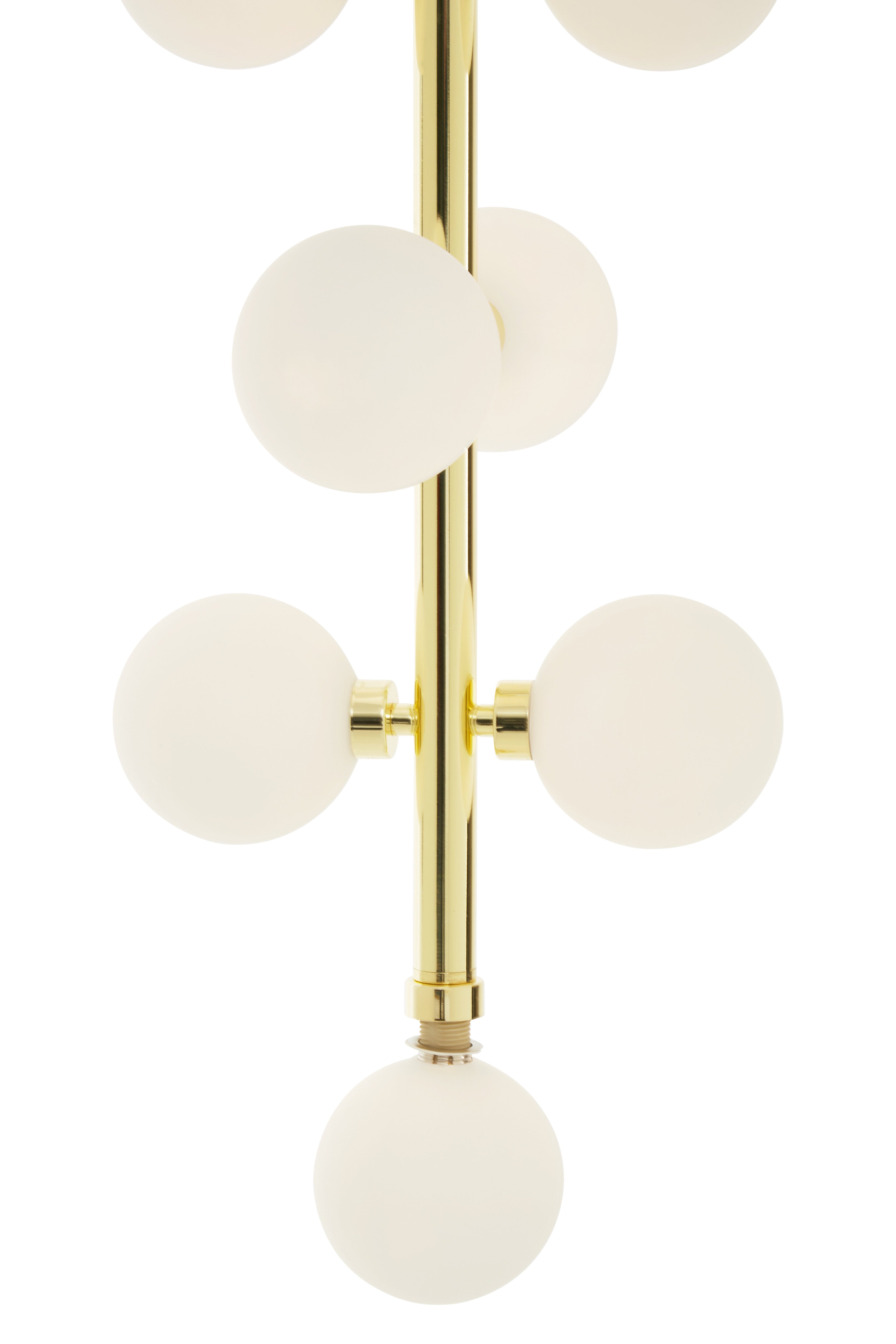 Benson Seven Bulb Gold Pendant Light