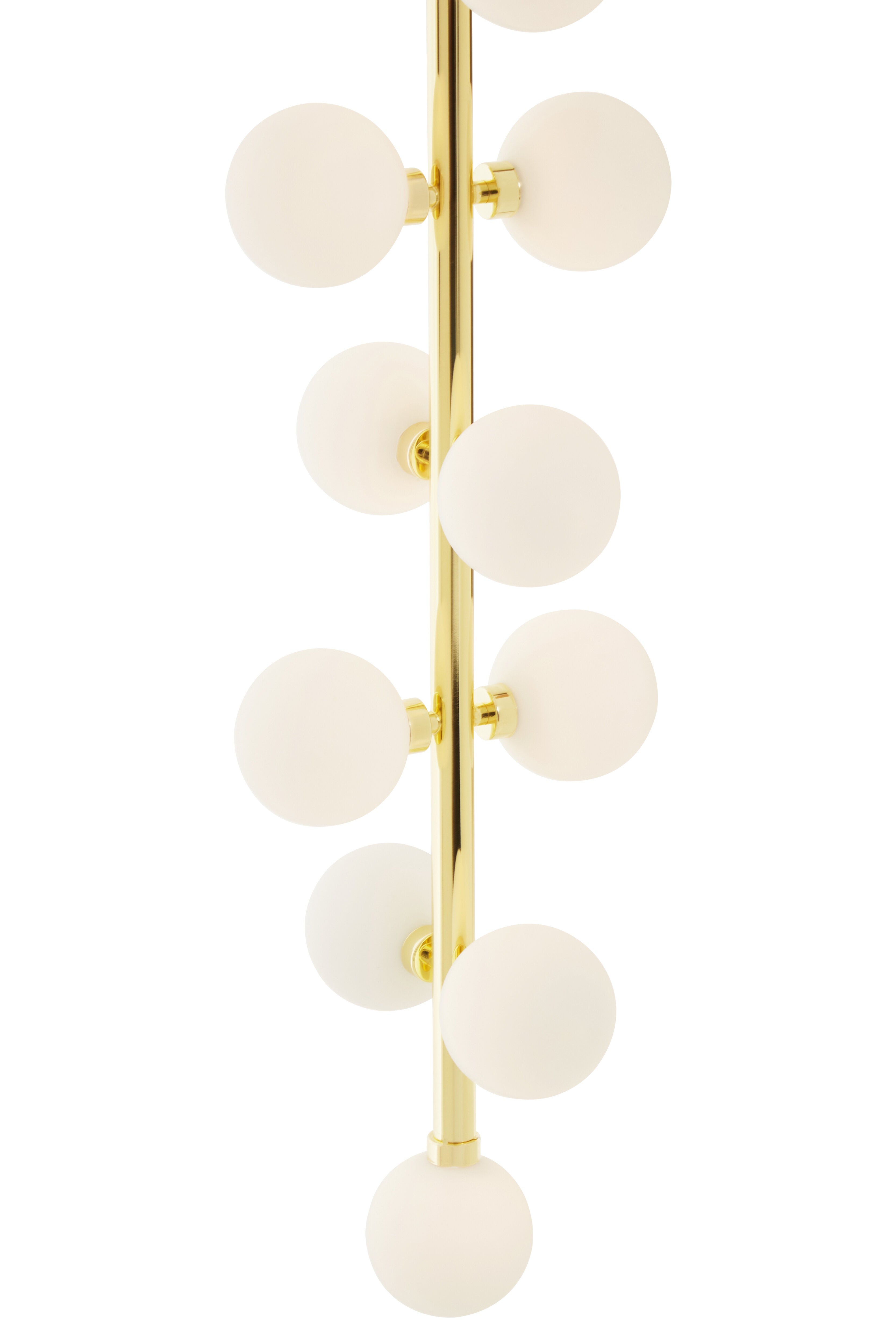 Benson Eleven Bulb Gold Pendant Light