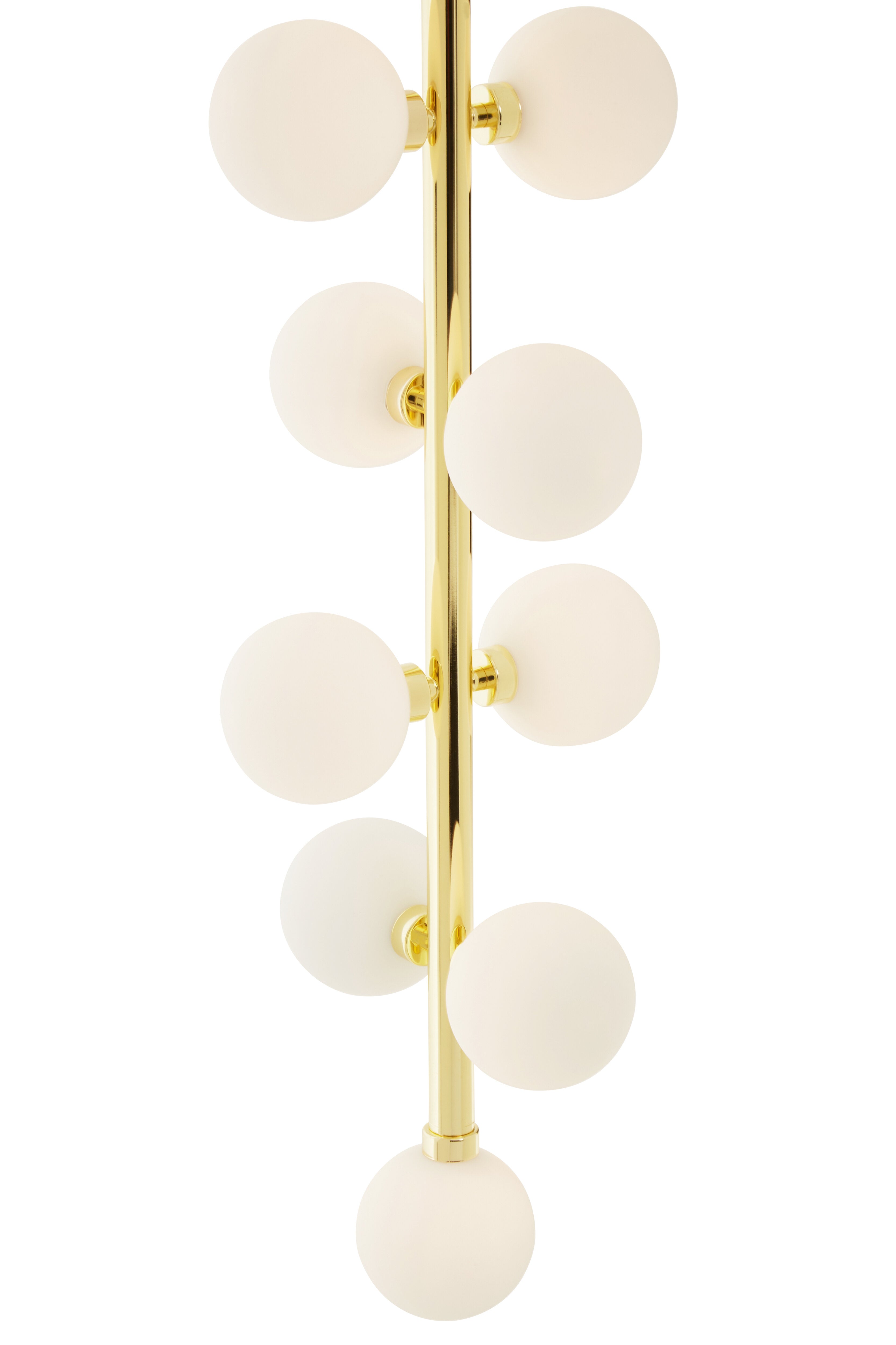 Benson Eleven Bulb Gold Pendant Light