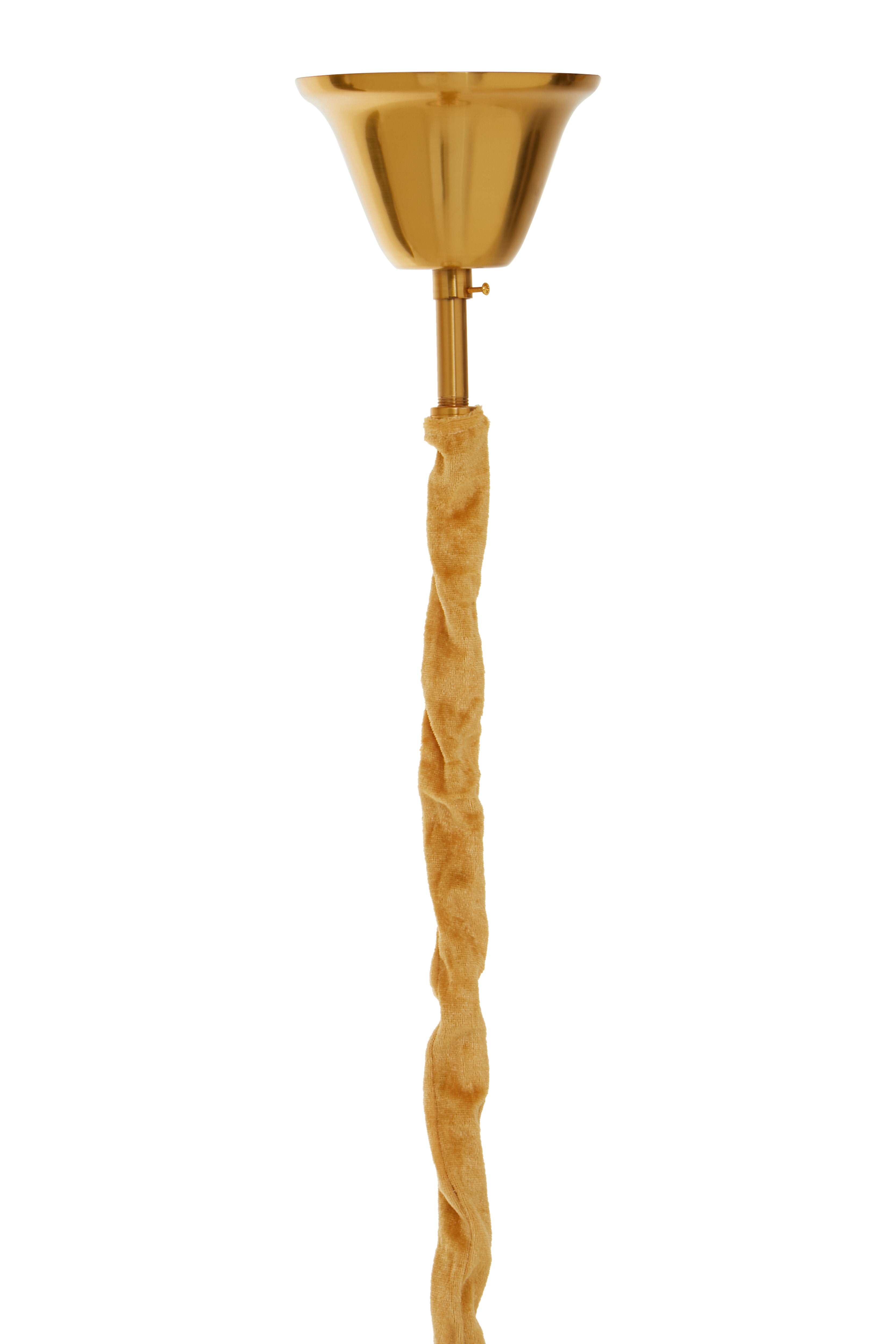 Brentwood Four Bulb Antique Gold Chandelier