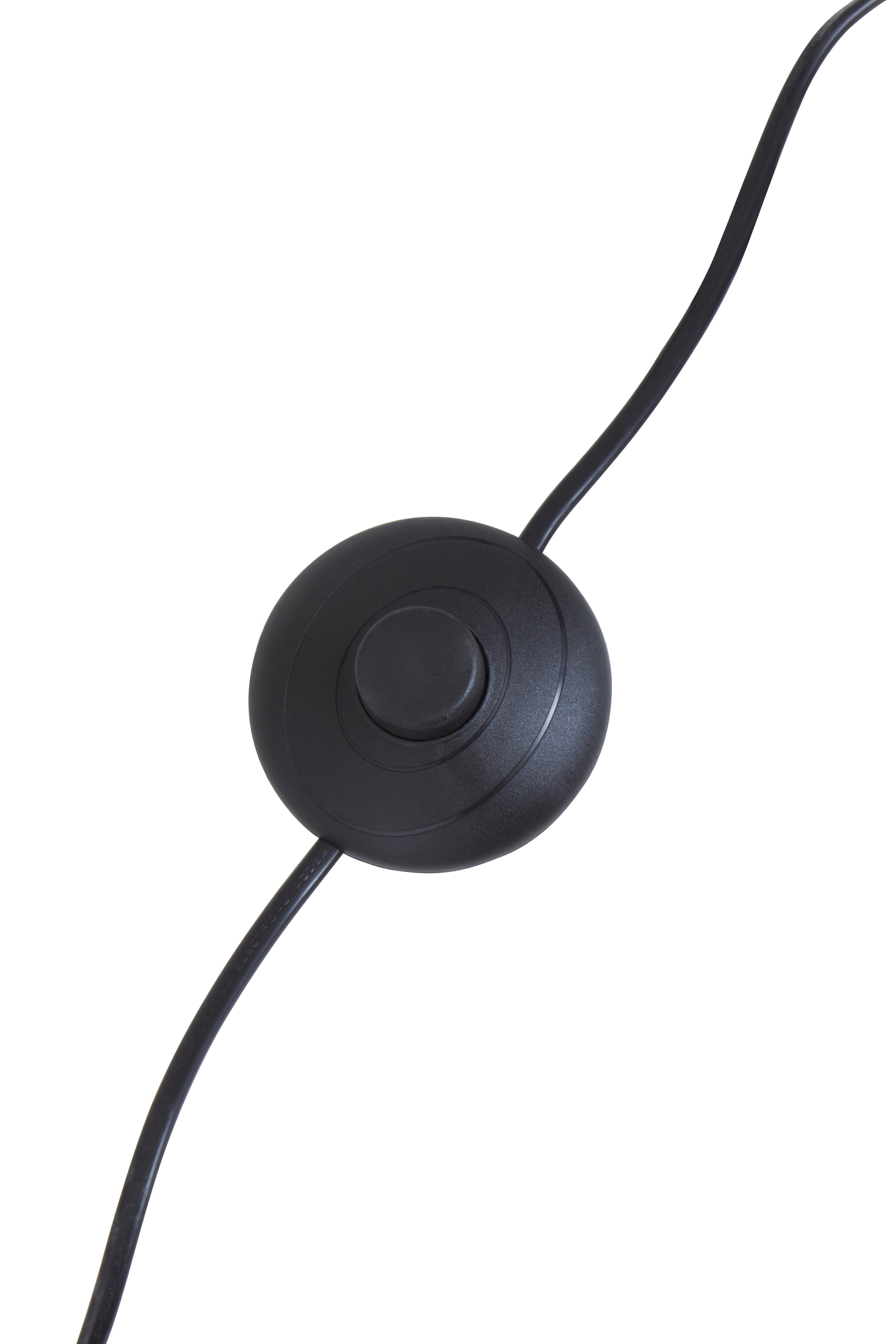 Abira Nickel & Black Marble Floor Lamp