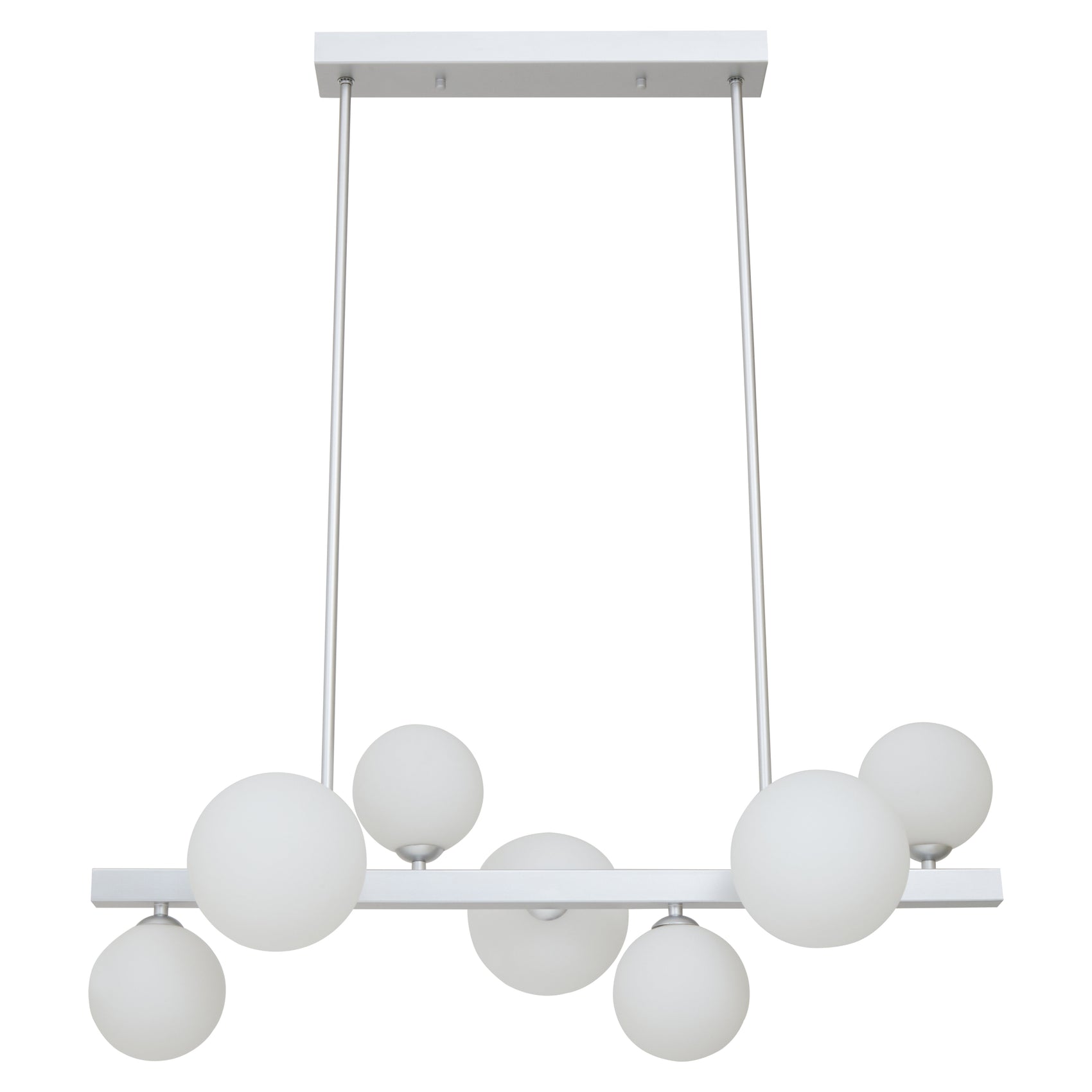 Abira Chrome 7 Light Pendant Lamp