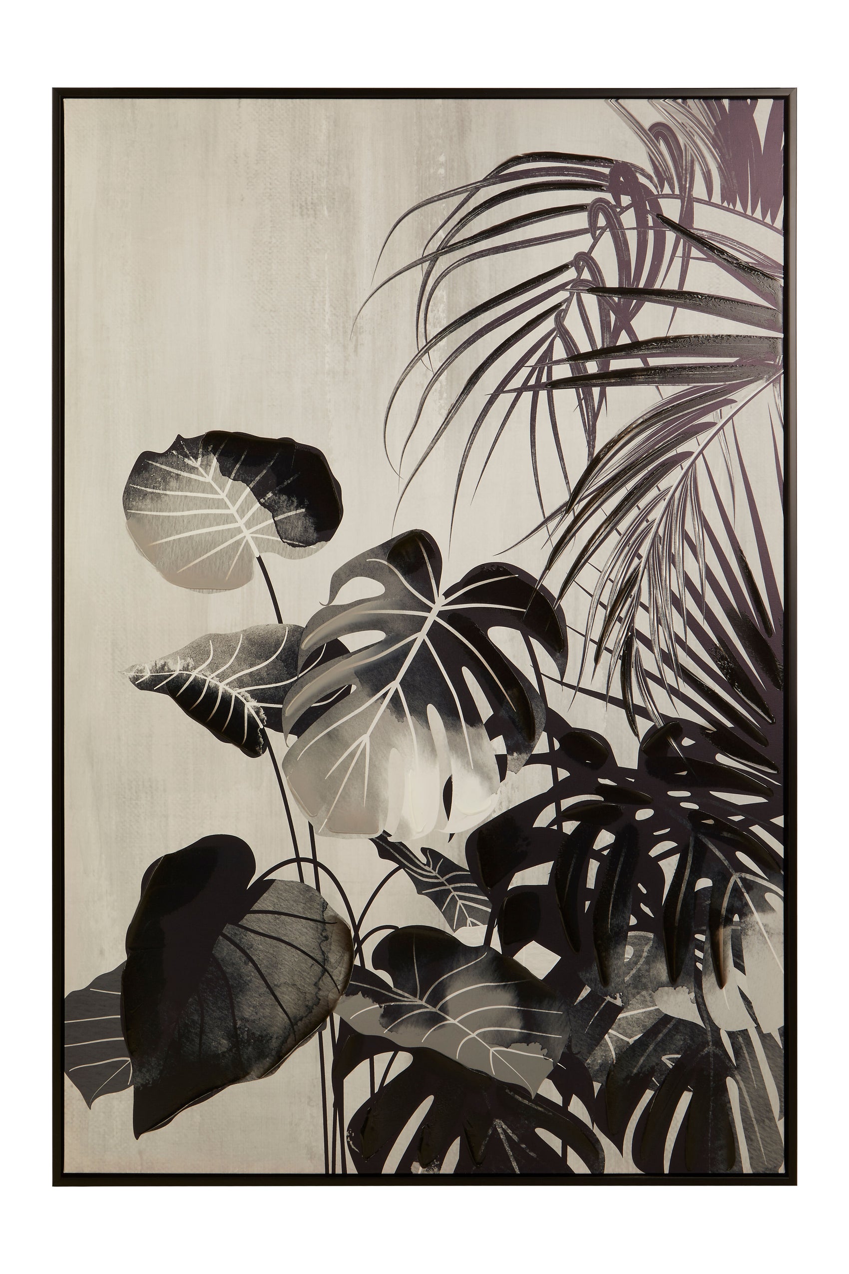 Noah Black Artistic Botanic Wall Art