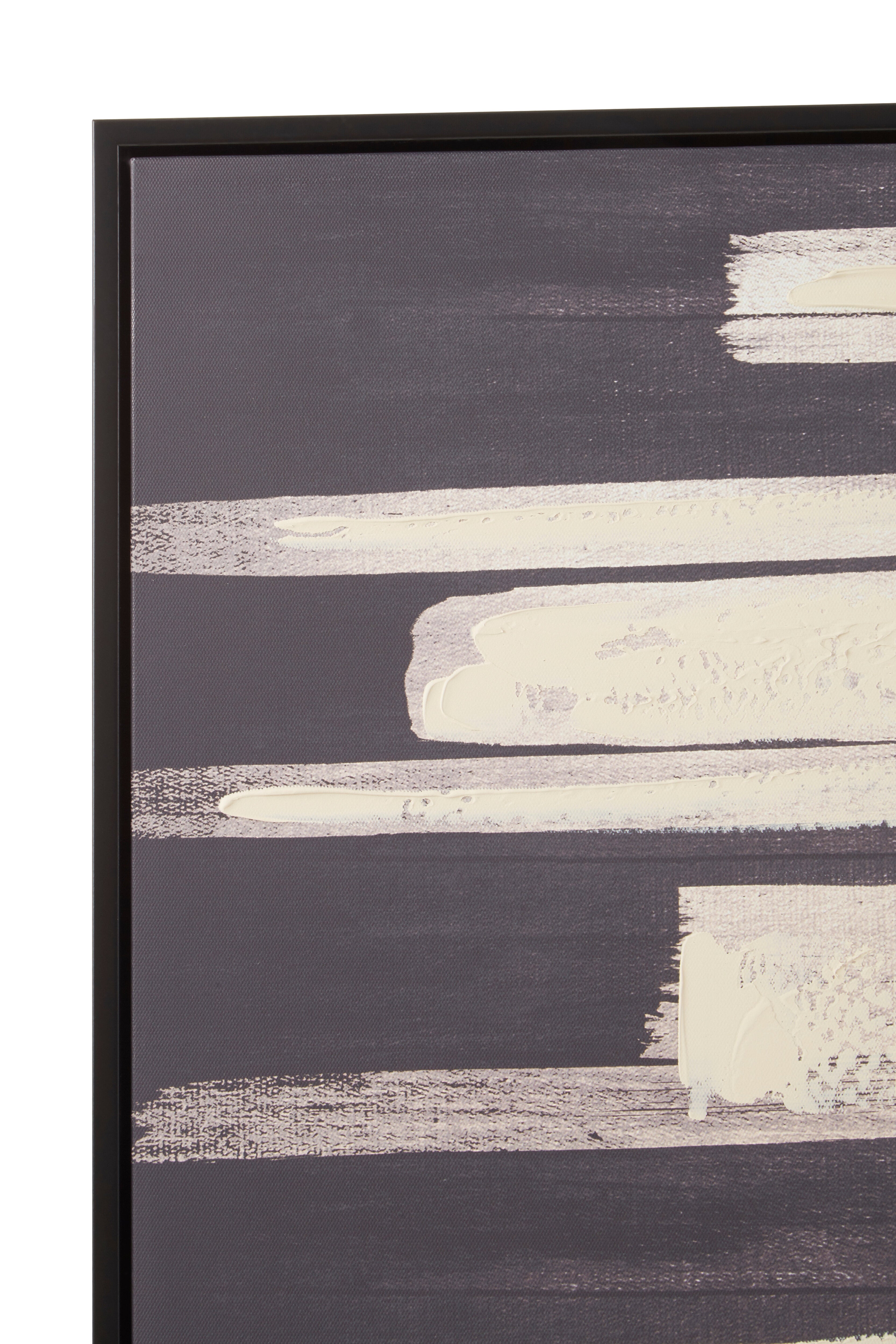 Noah Black Decorative Canvas Wall Art